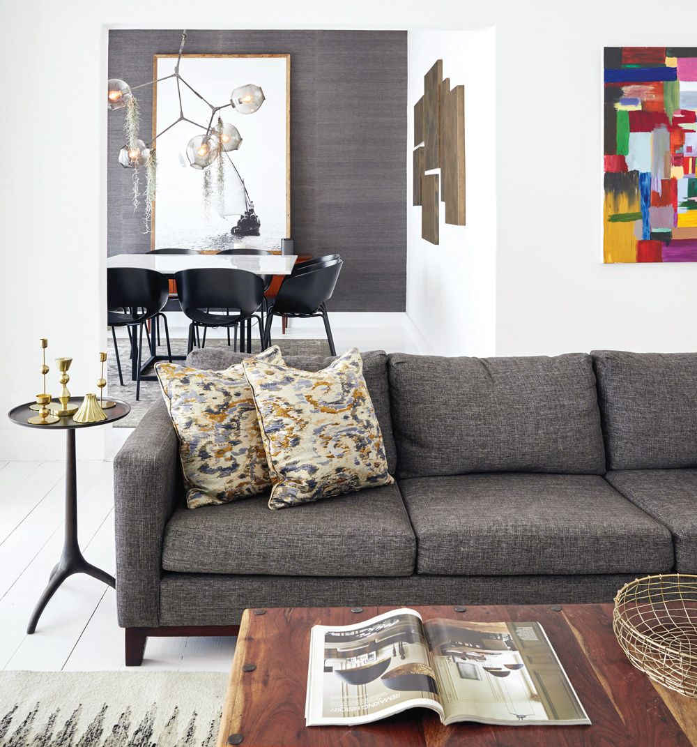 Bangalore home with Windfall chandelier