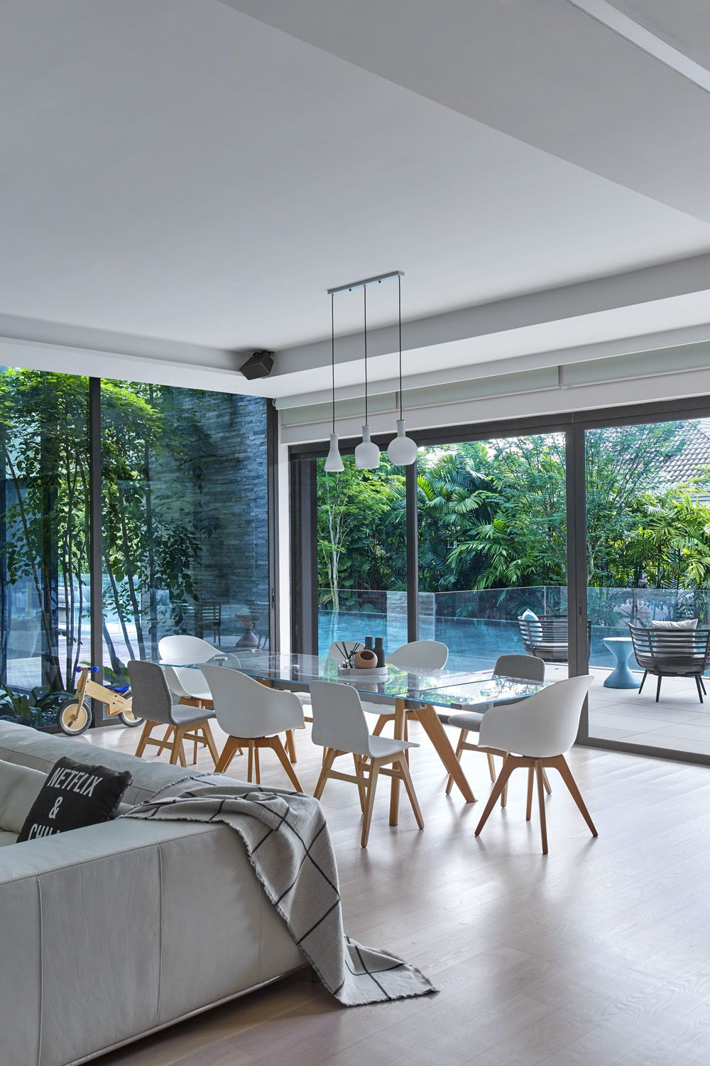 This Scandi-Chic Singapore Home Is A Tropical Sanctuary