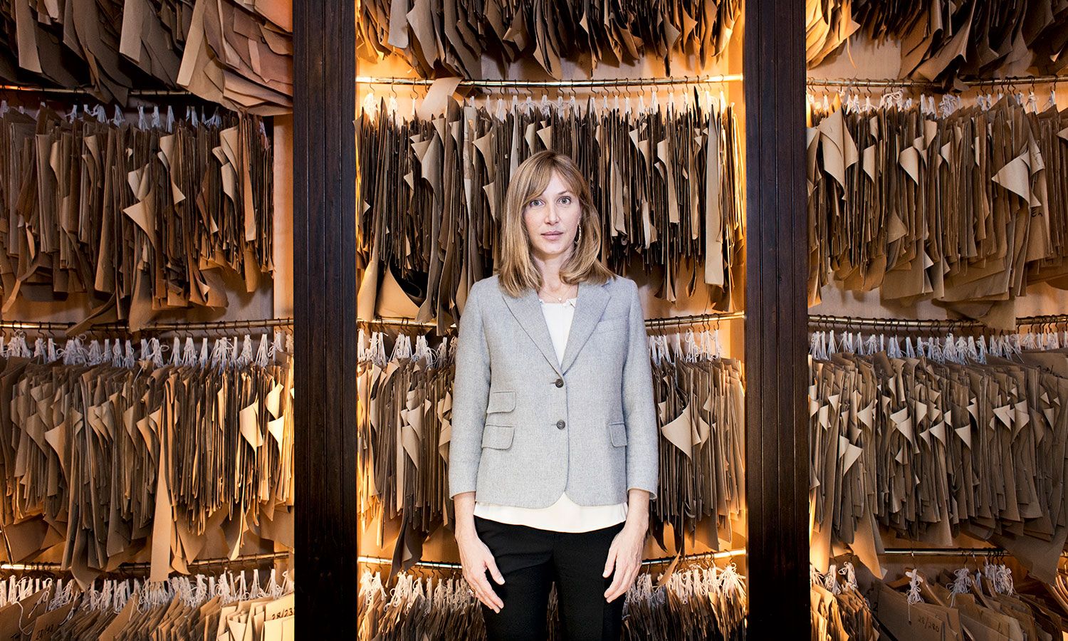 Anda Rowland, owner of Anderson & Sheppard; Photo courtesy of Anderson & Sheppard