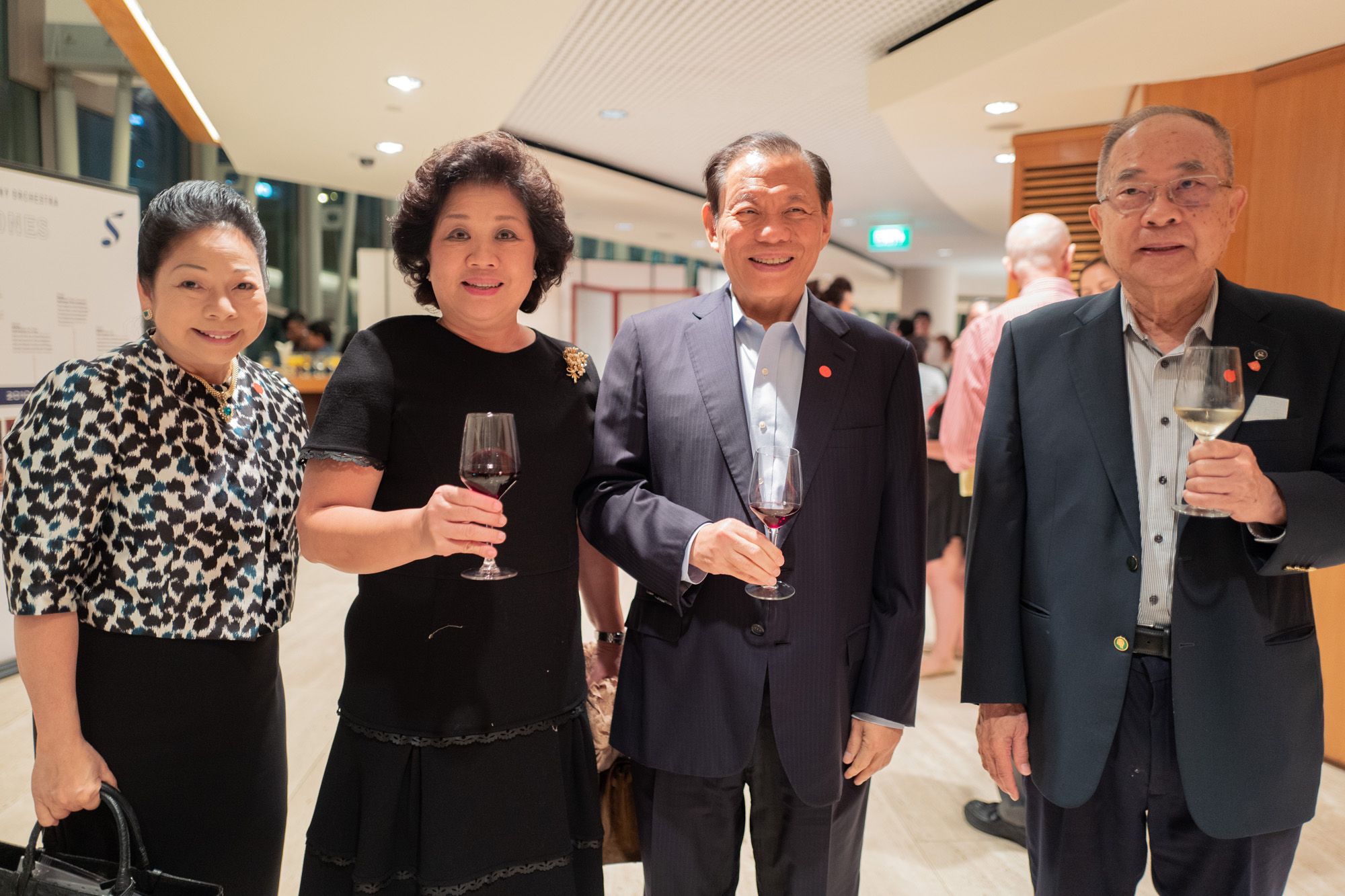 Melanie Chew, Tinah Tanoto, Sukanto Tanoto, Cham Tao Soon