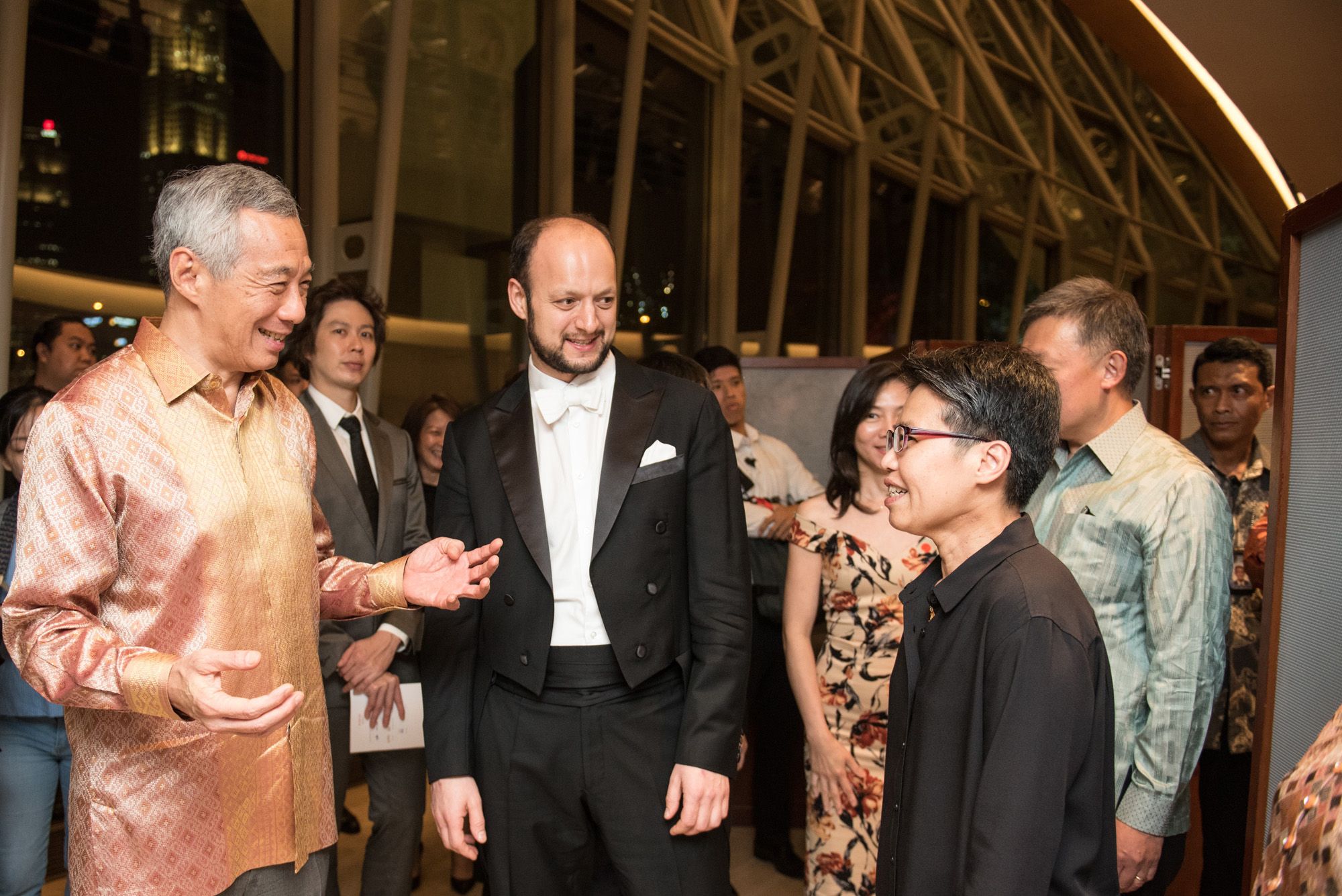 Lee Hsien Loong, Igor Yuzefovich, Lim Shue Chern