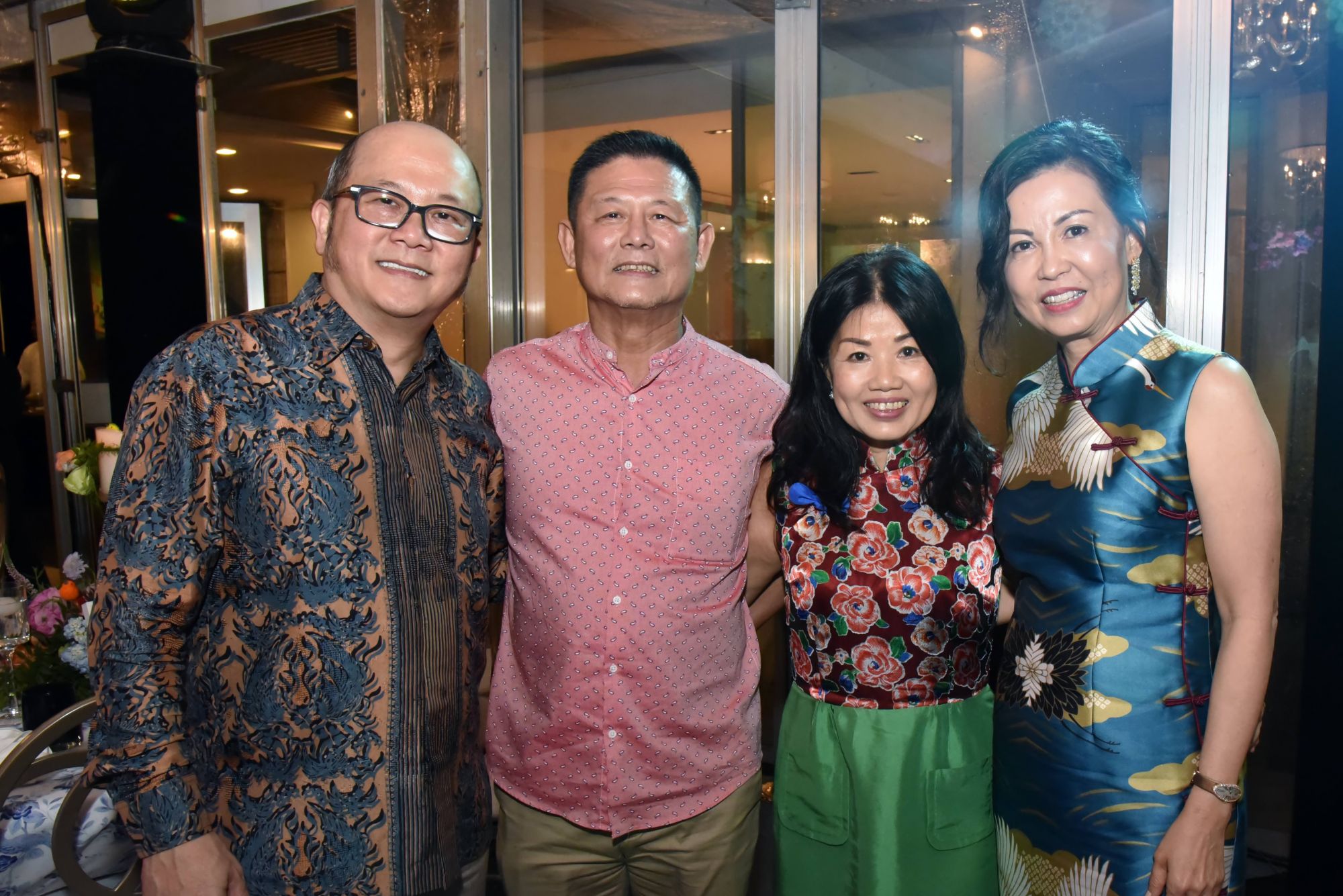 Ron Sim, Charlie Teo, Maggie Teo, Val Sim