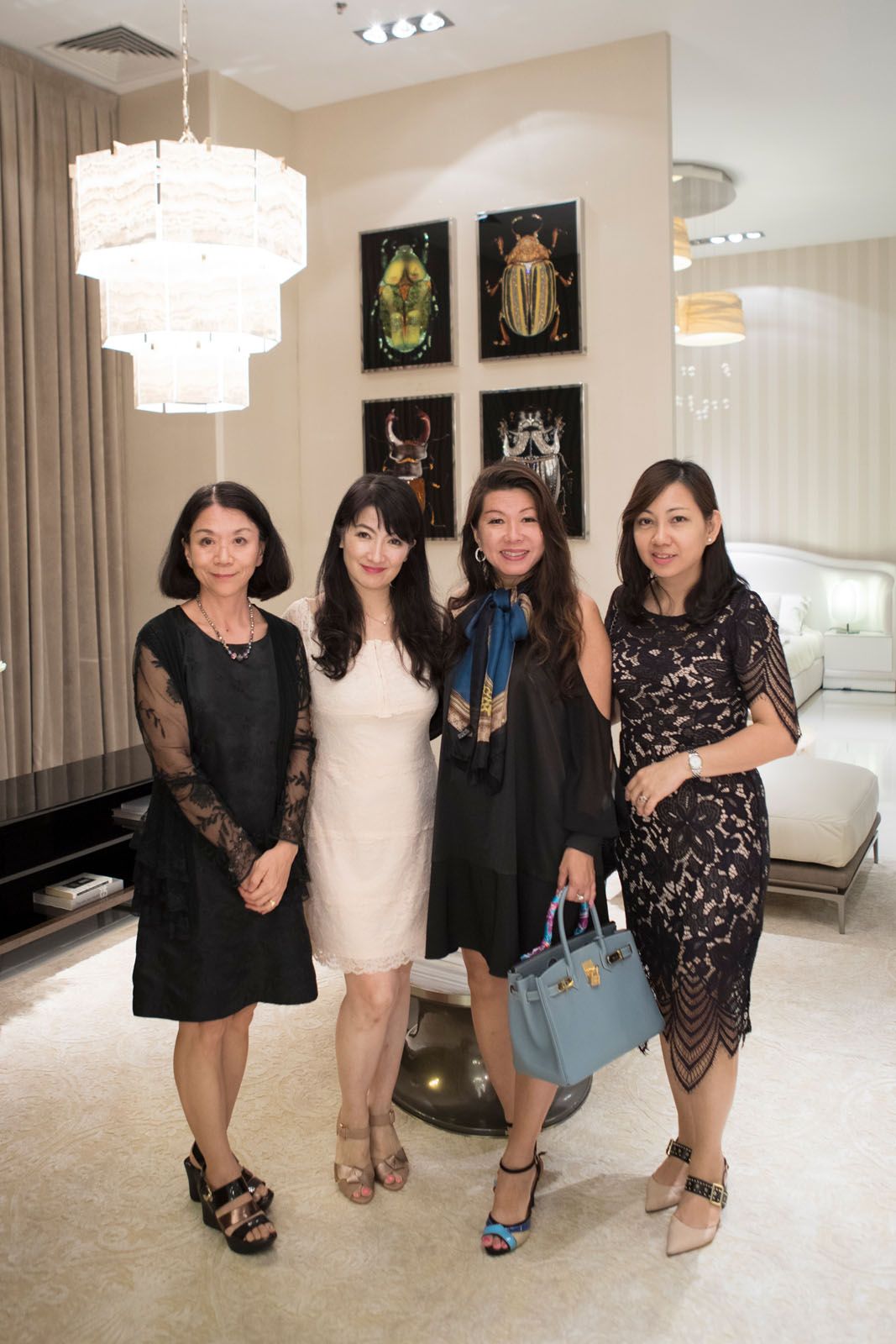 Reiko Szerdahelyi, Hiromi Matthiesen, Alison Lim, Christine Sipin
