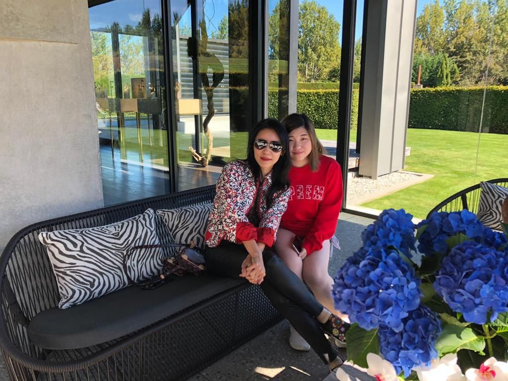 Fanty with Louisa at The Lodge at The Hills