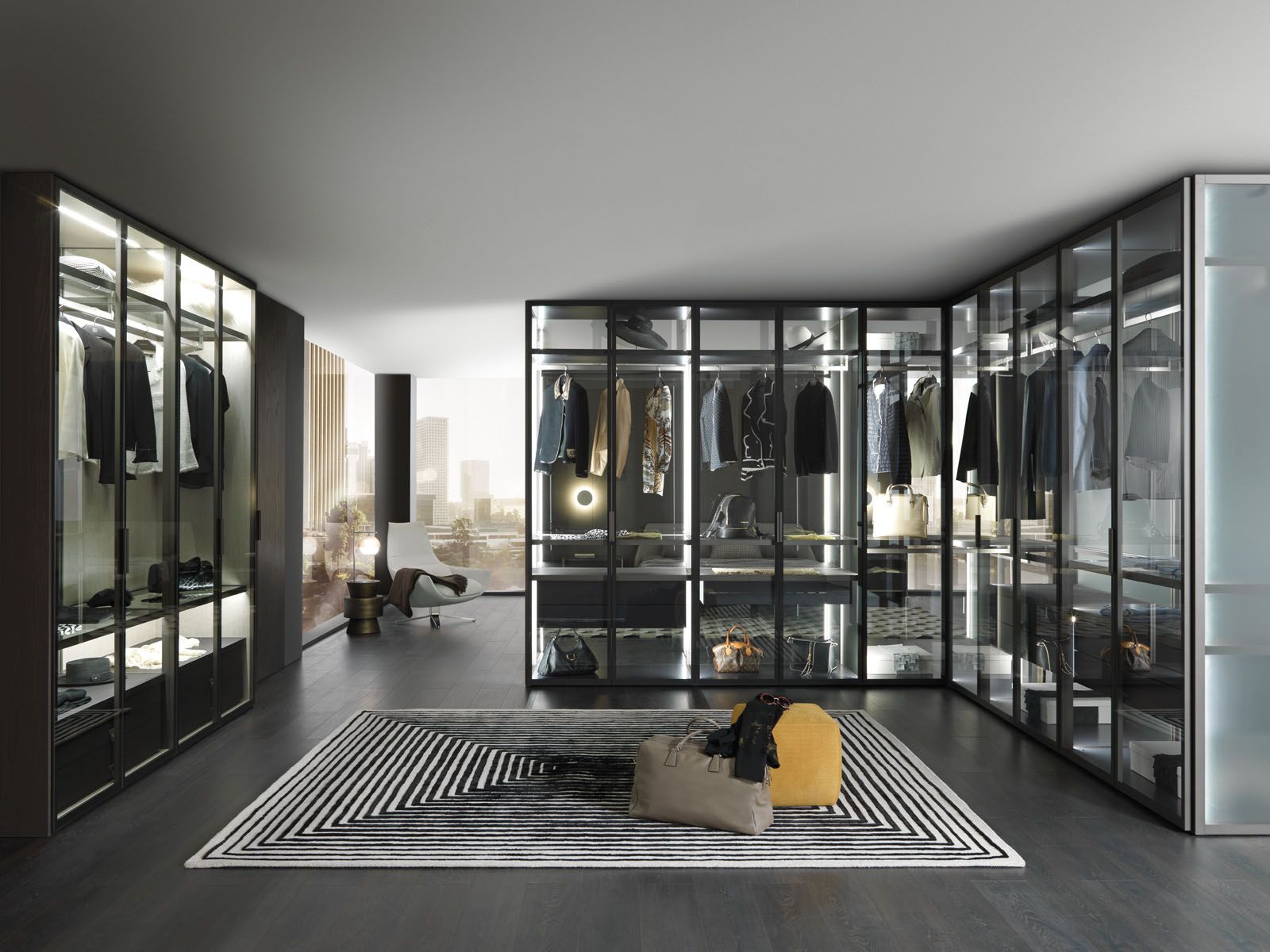 MisuraEmme Palo Alto wardrobe by Gianni Borgonovo, from Marquis QSquare