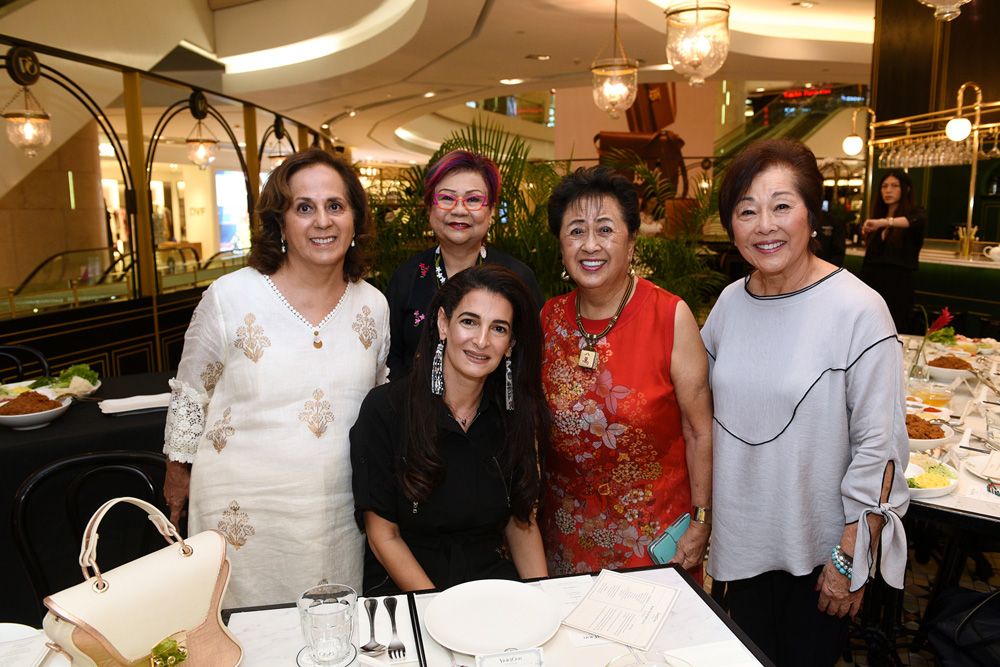 Asha Melwani, Eunice Chua, Tala Alamuddin, Gerrye Wong, Carole Yamaguchi