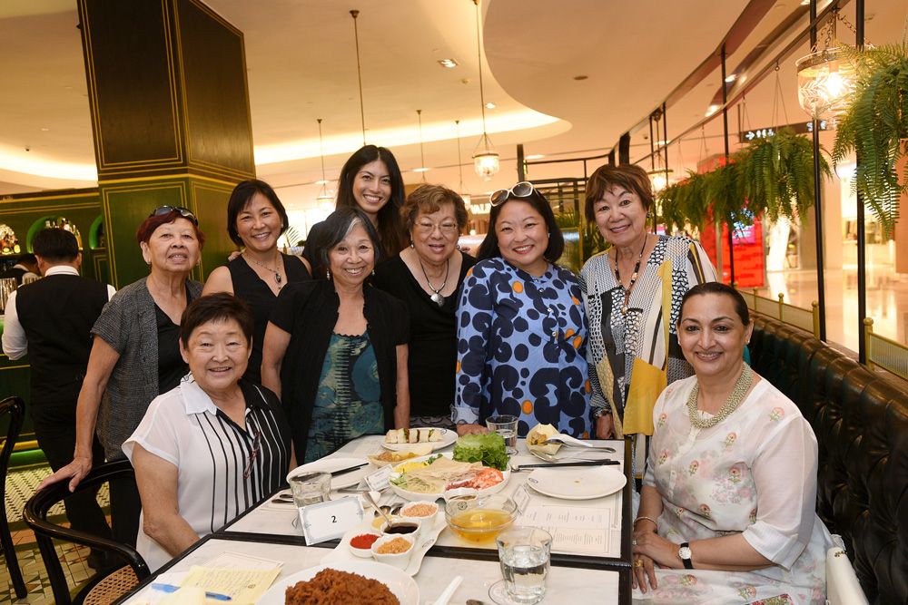 Mary Lim, Kimie Iwanaga, Michele Young, Joanne Tanabe, Tay Su-Lyn, Carol Fong, Selena Tan, Dali Jones, Maniza Jumabhoy