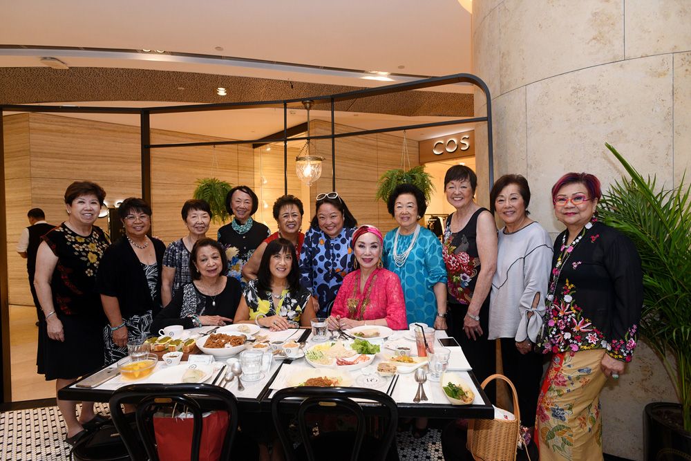 Maelene Wong, Frances Gin, Nancy Mar, Muriel Kao, Marie Lee, Gerrye Wong, Kelly Matsuura, Selena Tan, Peggy Jeffs, Betty Chen, Helen Kwan, Carole Yamaguchi, Eunice Chua