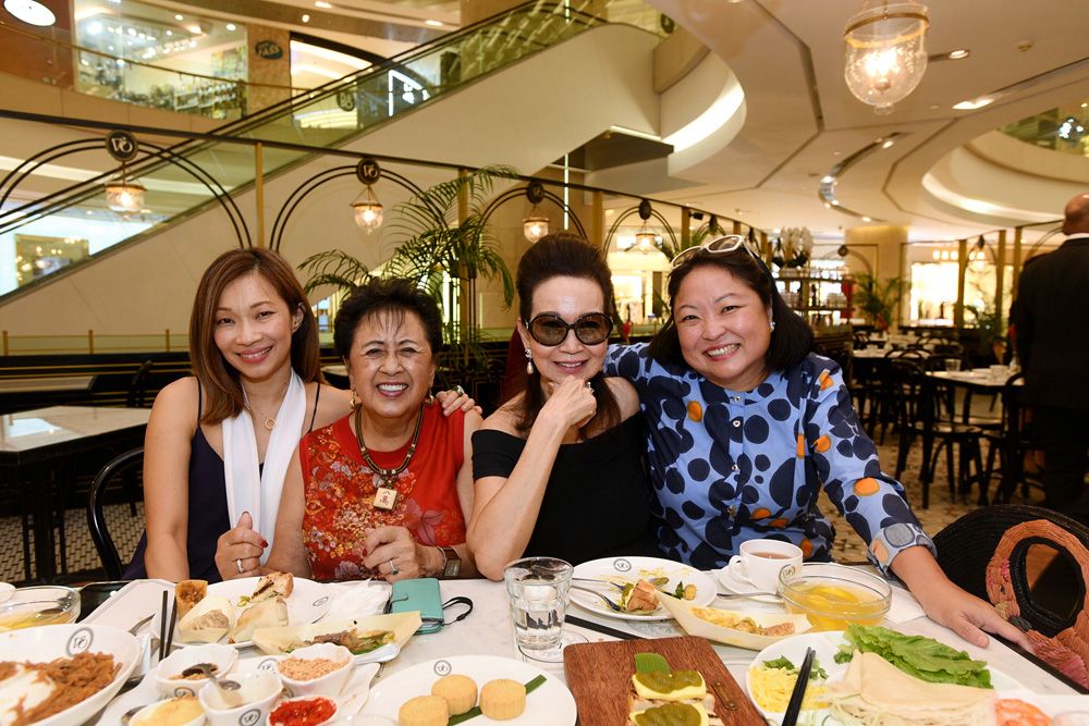 Corinne Ng, Gerrye Wong, Celeste Basapa, Selena Tan