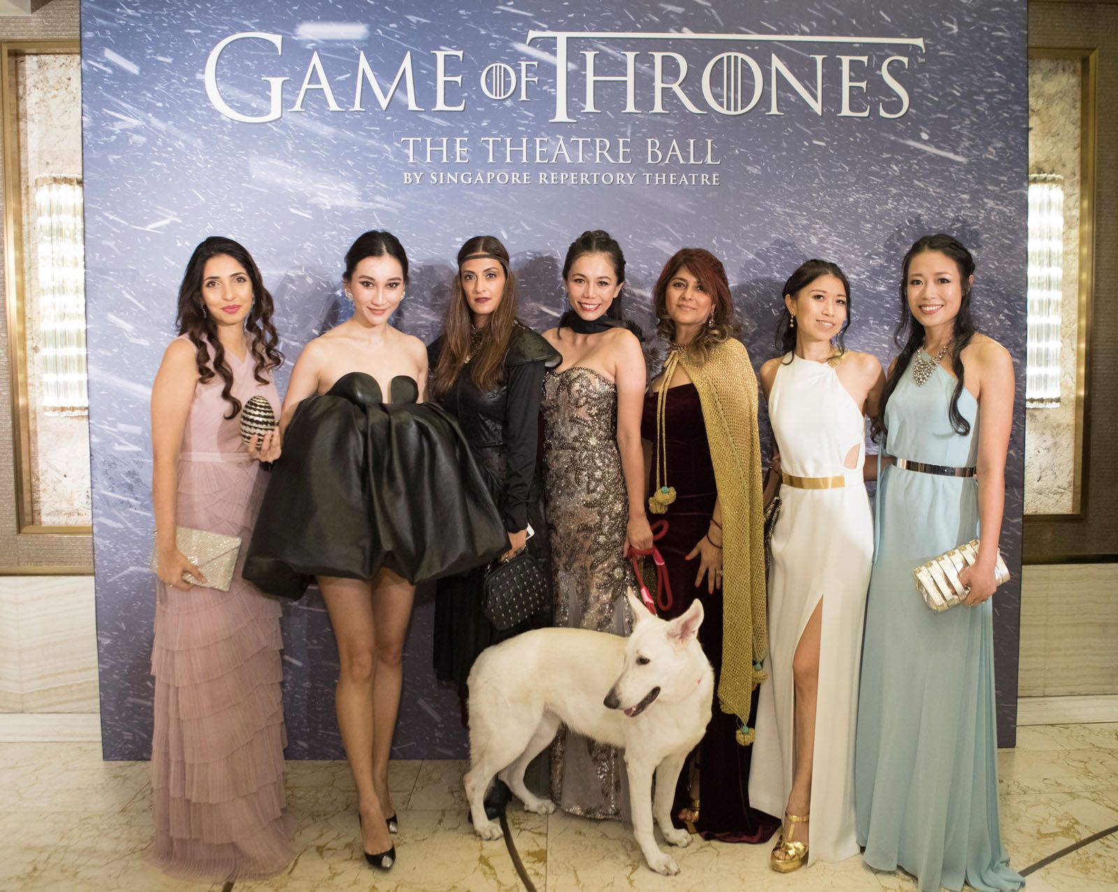 Parizad Sukhani, Grace Thomas, Shireena Manchharam, Ginny Wiluan, Bina Rampuria, Soo Wei Shaw, Carrie Burke