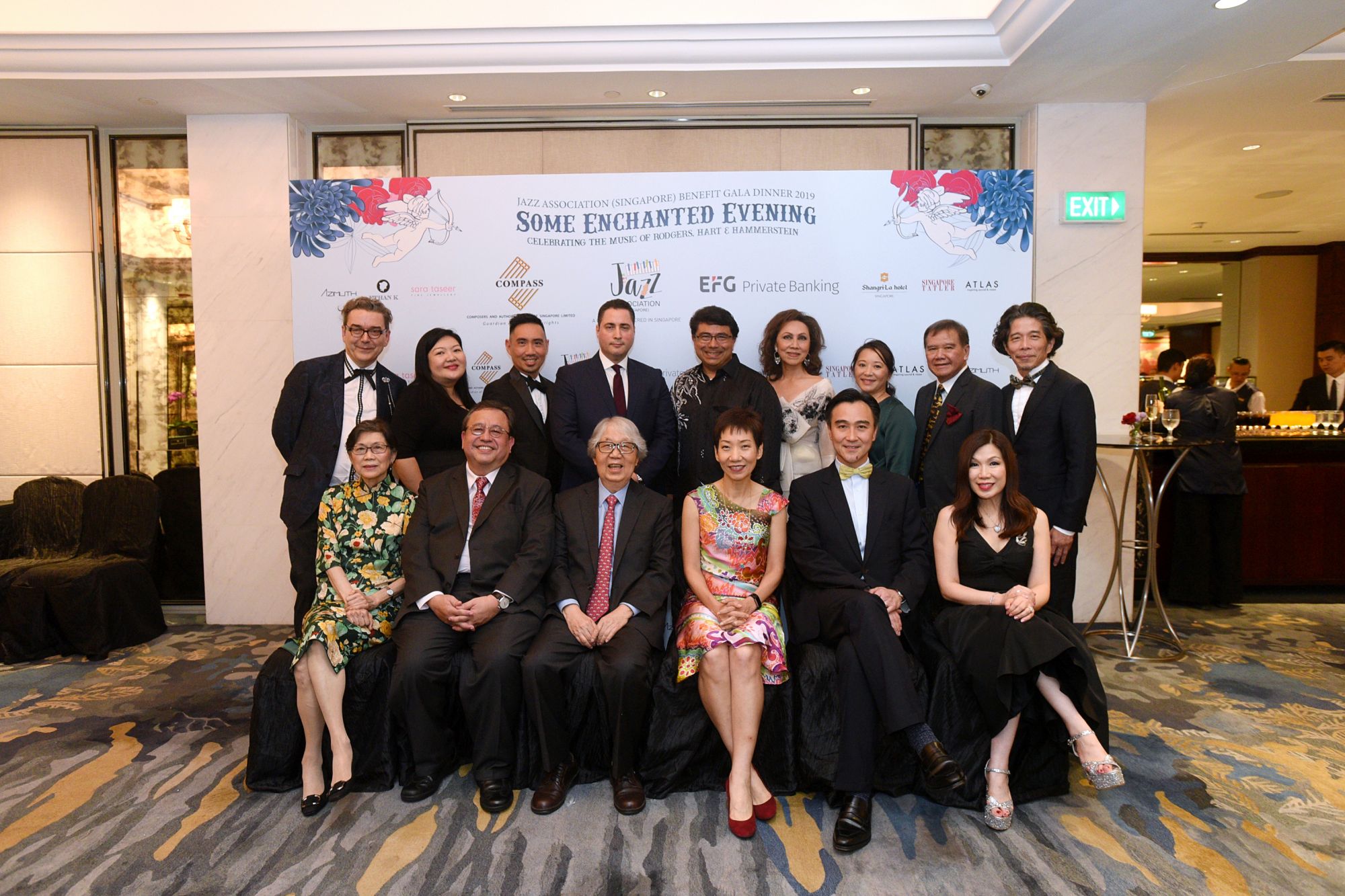 Robert Joiner, Cho Pei Lin, Lucas Yang, Cem A. Azak, Euan Murugasu, Sandra Chang, Karen Chan, Abdullah Tarmugi, Edmund Lam, Chan Heng Chee, Jeremy Monteiro, Tommy Koh, Grace Fu, Albert Chiu, Susan Peh