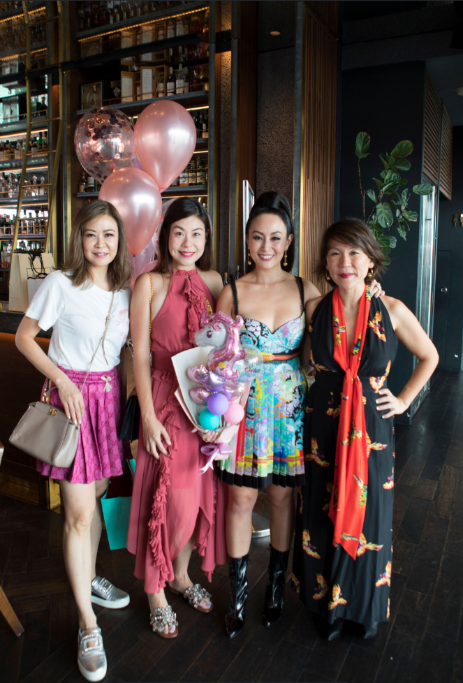 Alicia Thian, Valerie Lim. Serene Chua, Aimee Bennett