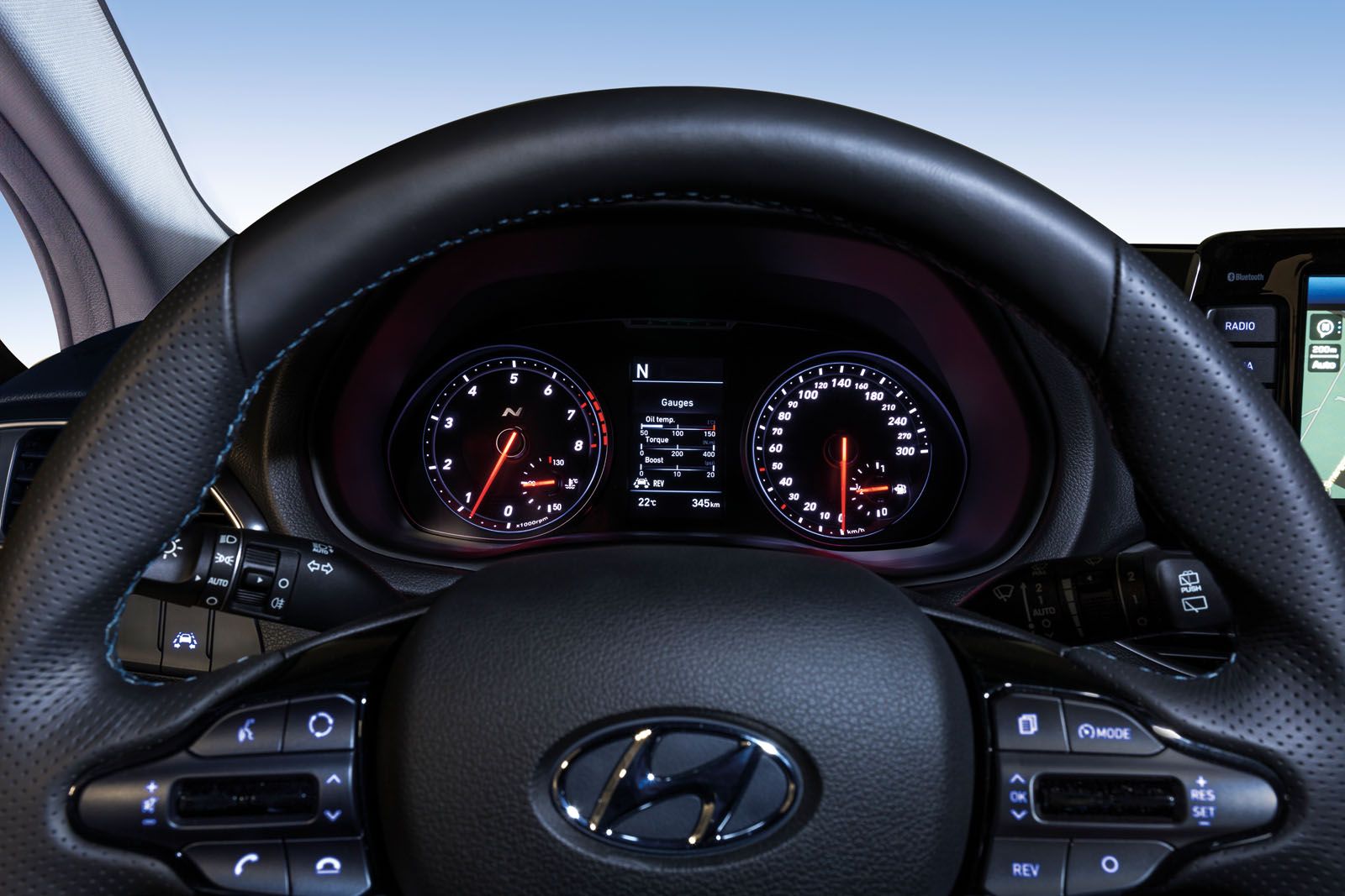 With a century sprint timing of 6.4sec and a six-speed manual transmission, owners will find it easy to live life in the fast lane with the i30N