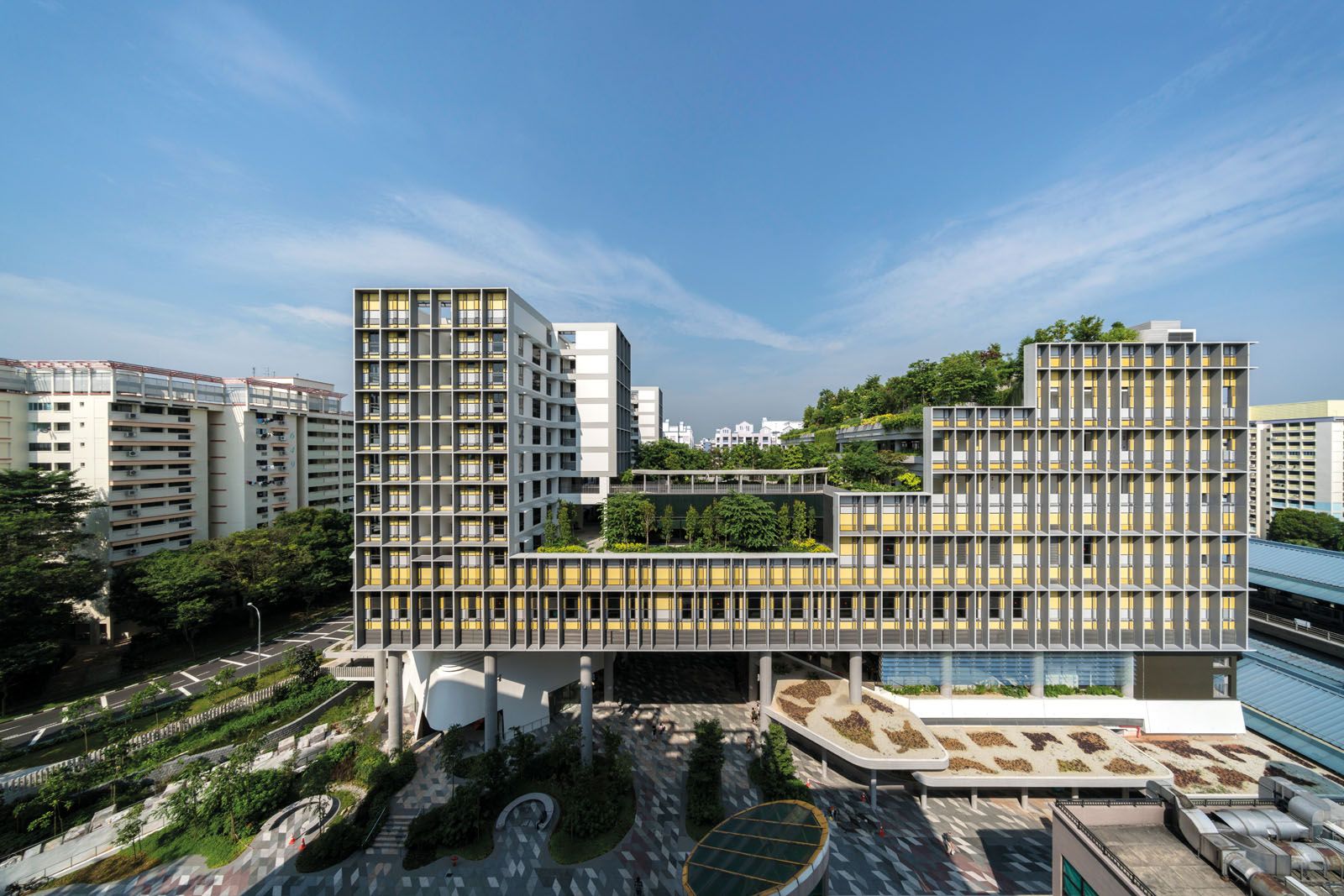 The Woha-designed Kampung Admiralty, which integrates public housing for the elderly with community amenities, has won many accolades