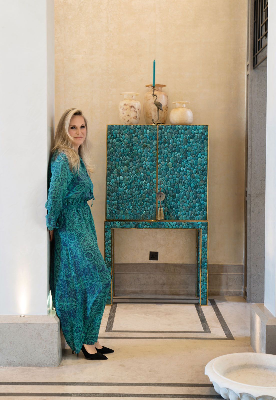 British interior designer Katharine Pooley