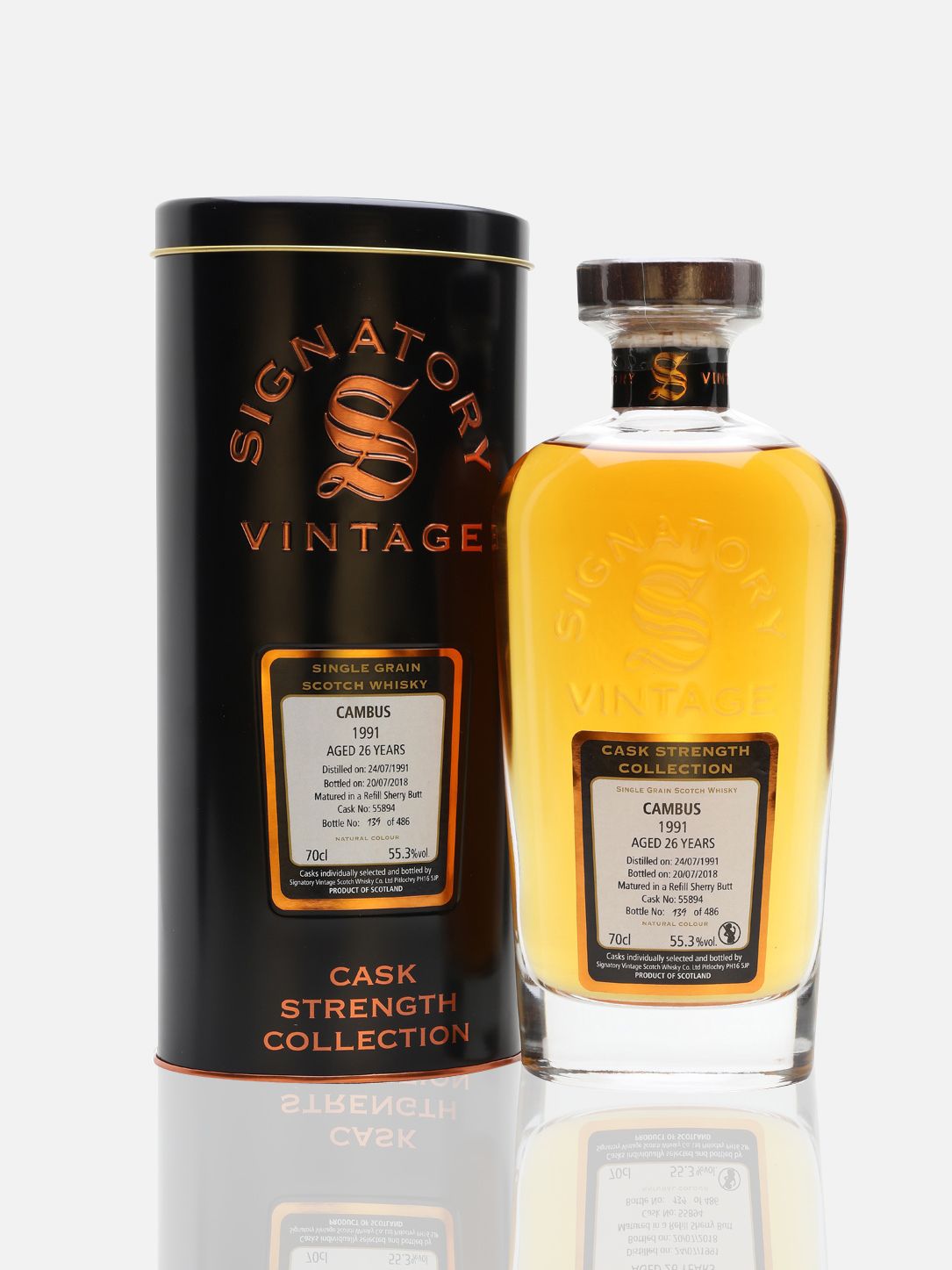 The Cambus 1991. (Image: La Maison du Whisky)