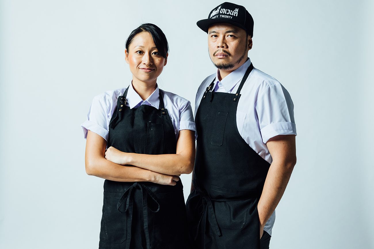 The duo behind 80/20: Napol “Joe” Jantraget and his Japanese partner Saki Hoshino (Photo: Courtesy of 80/20)