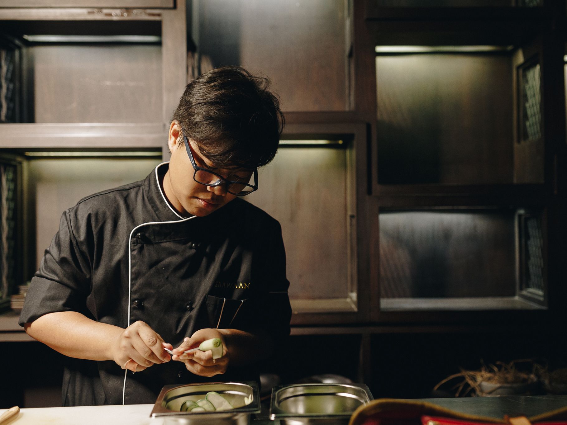 Sujira “Aom” Pongmorn, the head chef at Saawaan. (Photo: Courtesy of Saawaan)