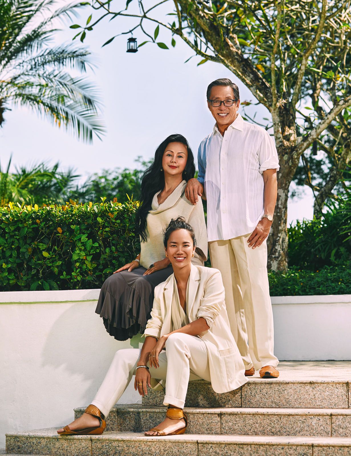 Claire Chiang, Ho Kwon Ping and Ho Ren Yung