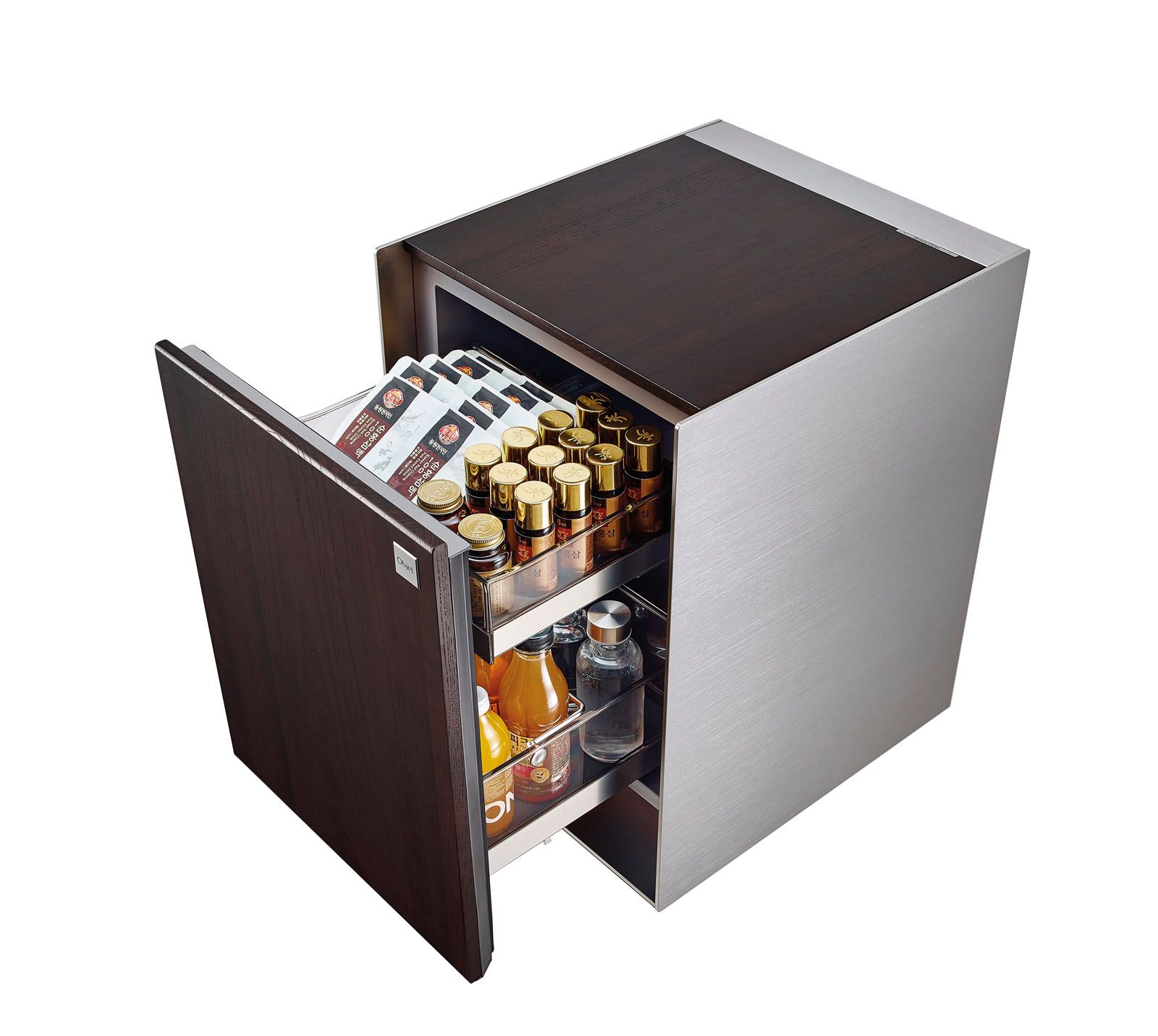 The LG Objet mini fridge