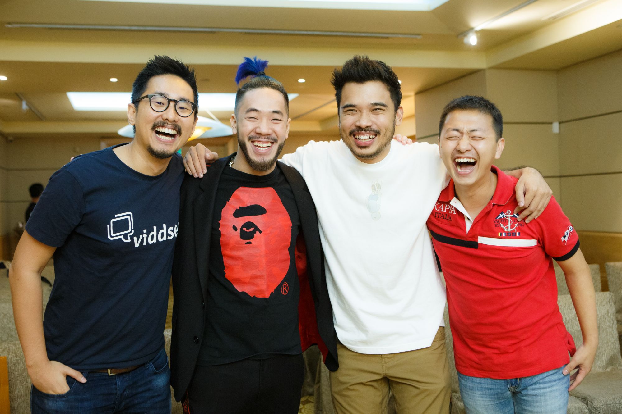 Ho Jia Jian, Shigga Shay, Jackson Aw and Oon Tian Sern