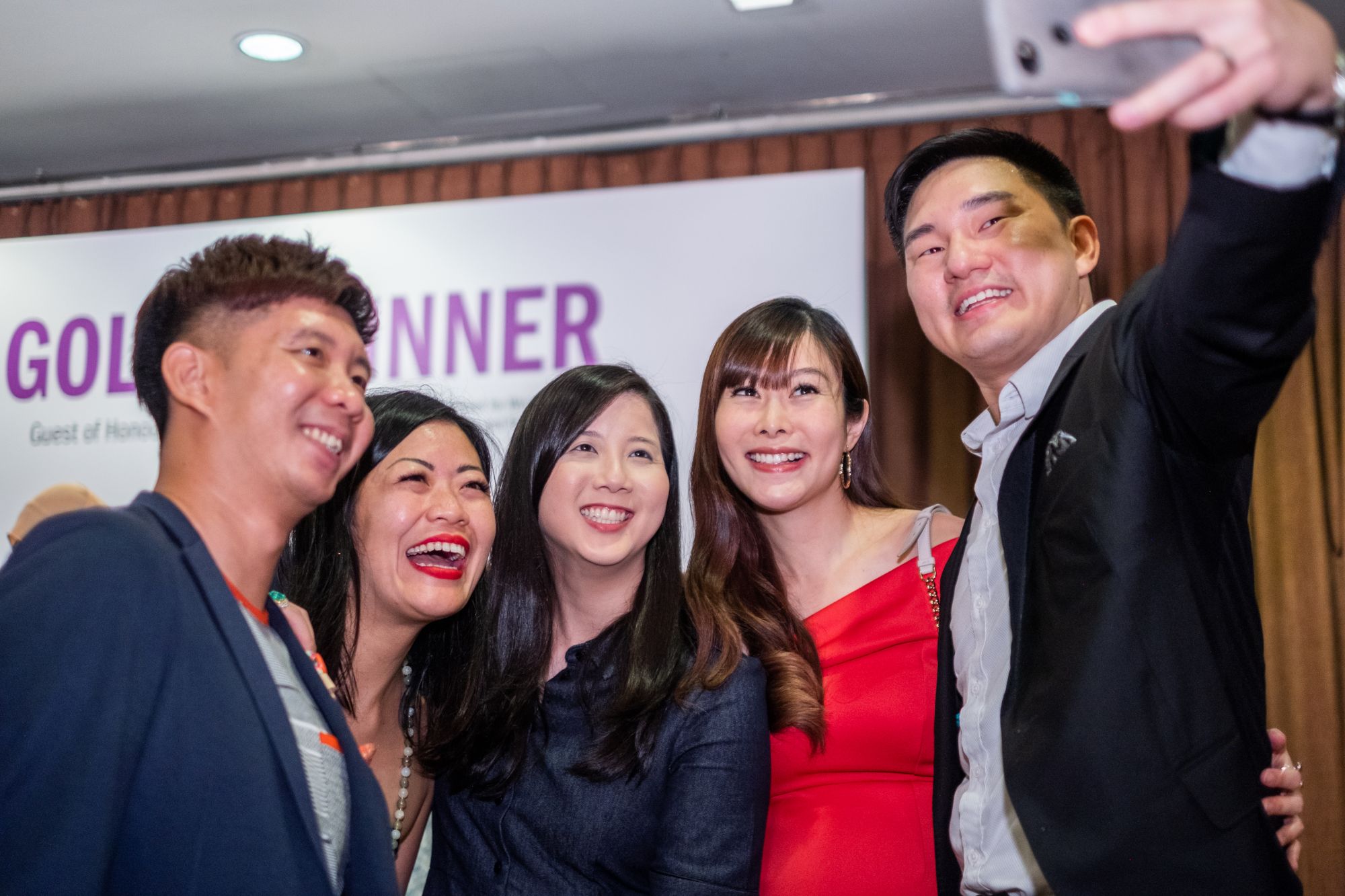 Jason Chin, Jade Kua, Cheryl Chong, Jenny Tay, Darren Cheng