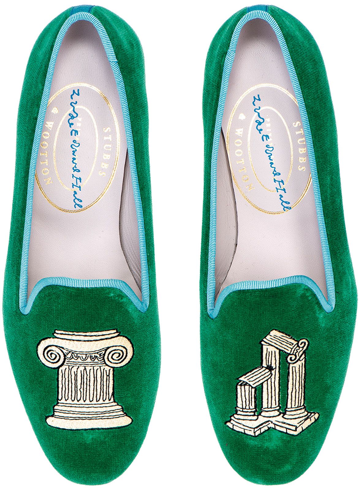 The Vitruvius slippers from Stubbs & Wootton