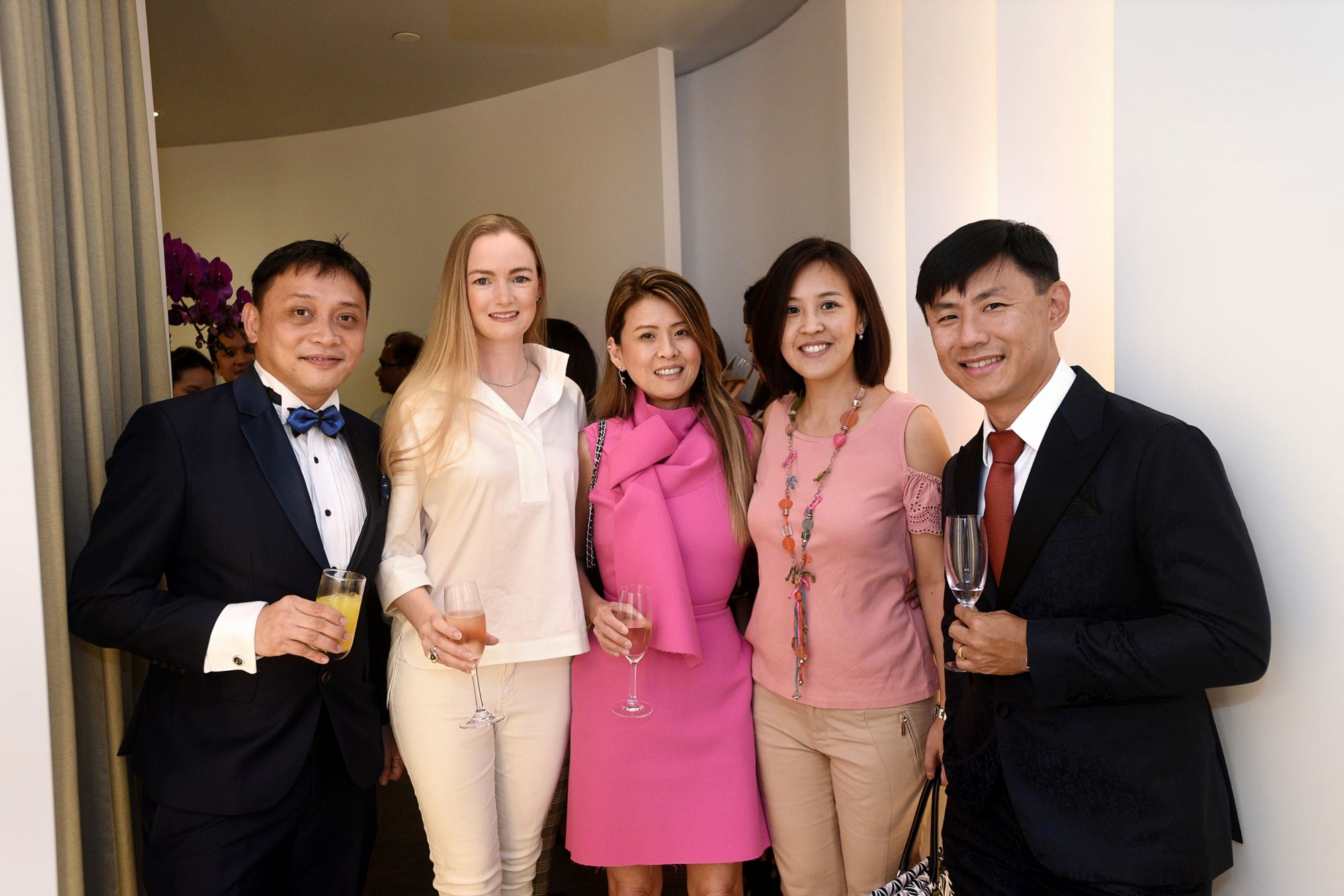 Chan Kwai Sum, Rachel Kelly, Judy Hunt, Vanessa Liok, Kevin Chua