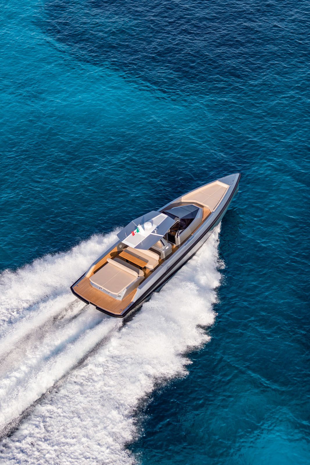 The 48 Wallytender is the first model to be released since the group’s acquisition of Wally Yachts