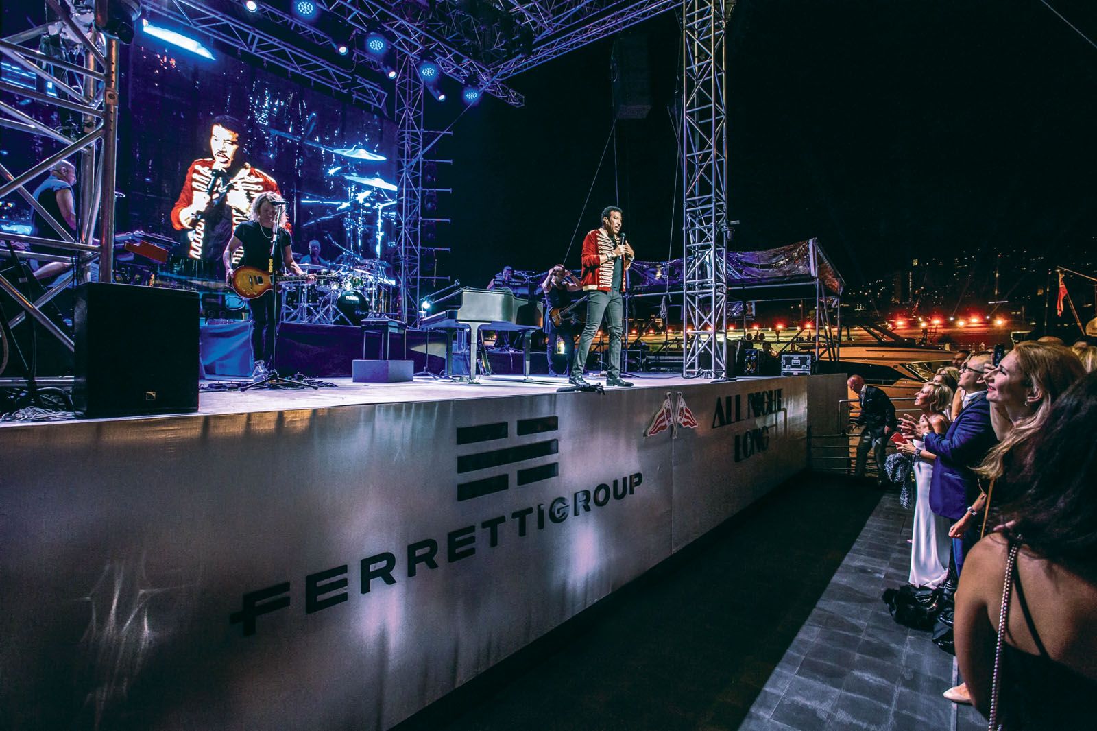 On the opening night, American music legend Lionel Richie got guests dancing to his special performance