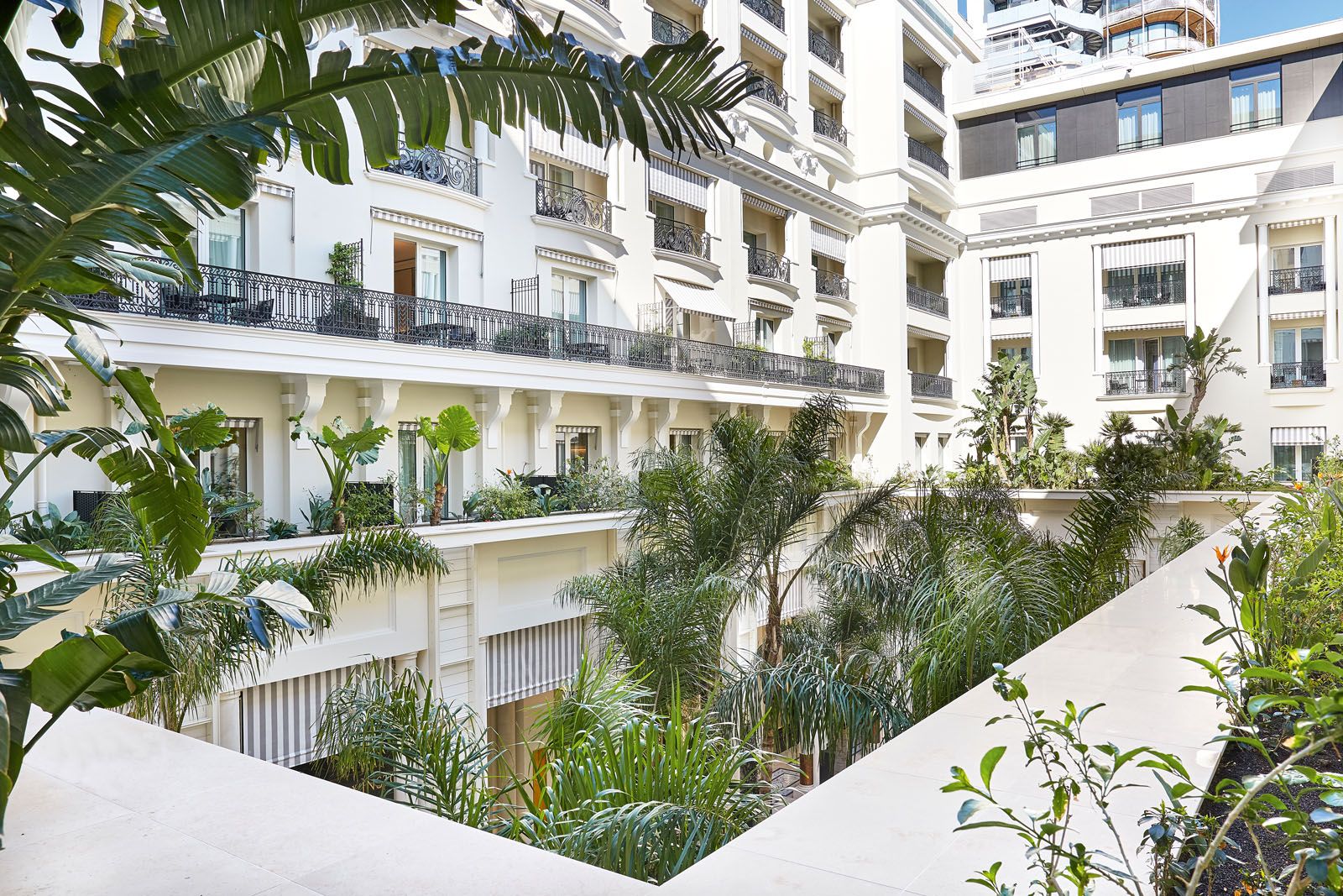 The Diamond Suite Princess Grace has a 180-degree view of the Mediterranean Sea