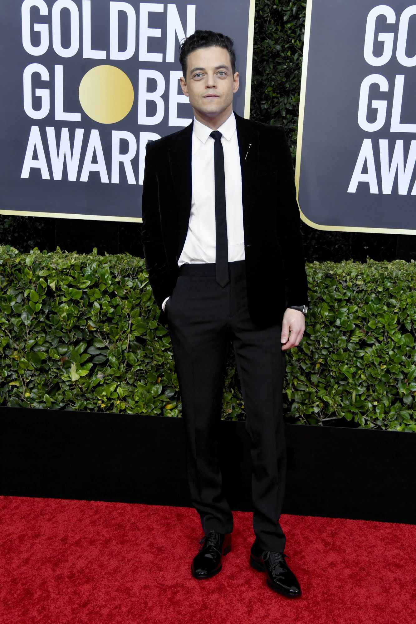BEVERLY HILLS, CALIFORNIA - JANUARY 05: Rami Malek attends the 77th Annual Golden Globe Awards at The Beverly Hilton Hotel on January 05, 2020 in Beverly Hills, California. (Photo by Frazer Harrison/Getty Images)