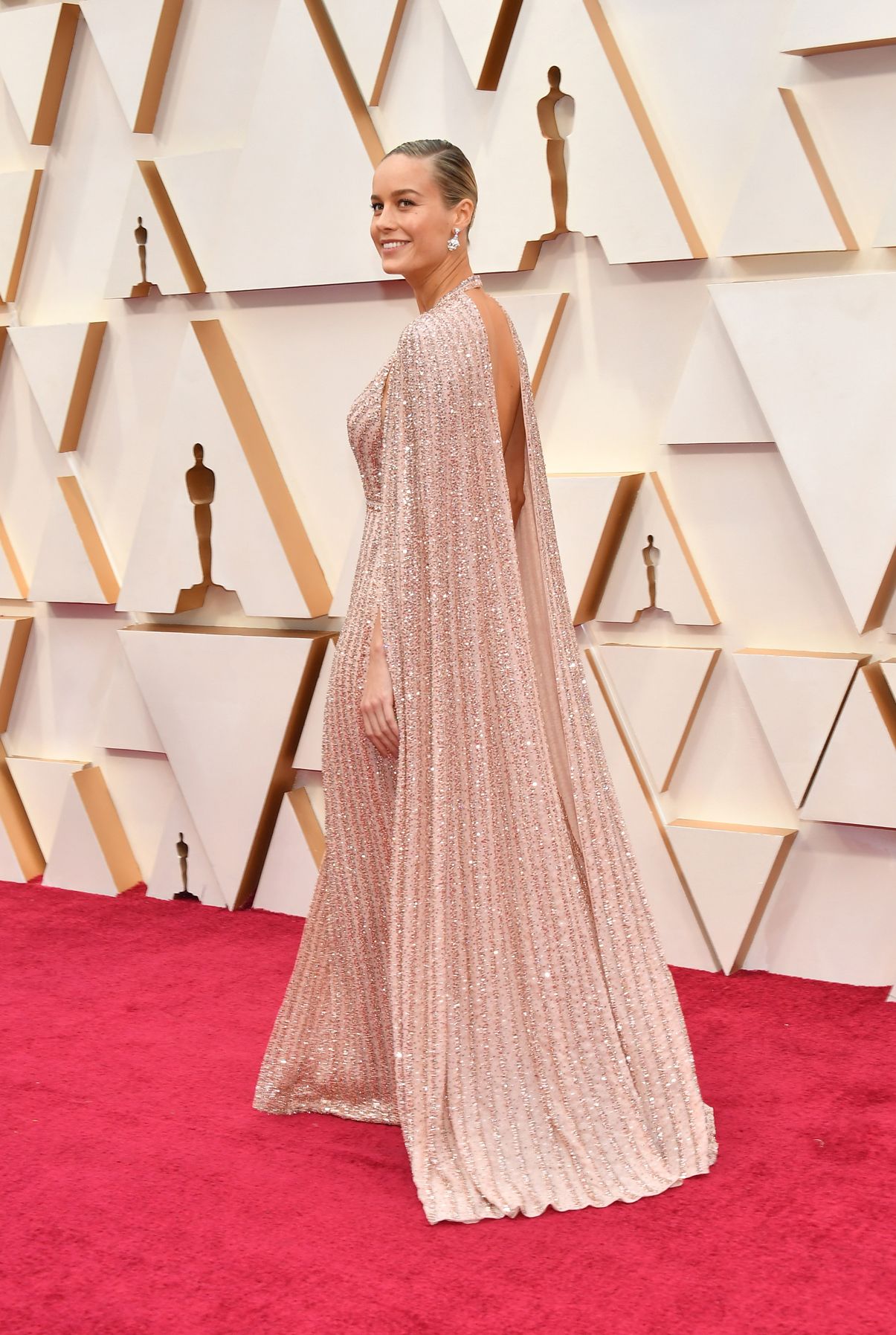 HOLLYWOOD, CALIFORNIA - FEBRUARY 09: Brie Larson attends the 92nd Annual Academy Awards at Hollywood and Highland on February 09, 2020 in Hollywood, California. (Photo by Amy Sussman/Getty Images)