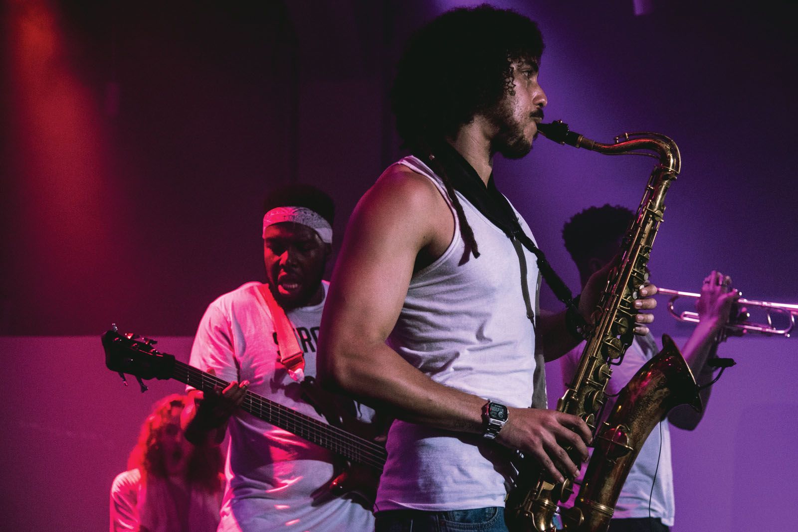 UK jazz band Ezra Collective were among the first musicians to perform at 222 Arts Club in March