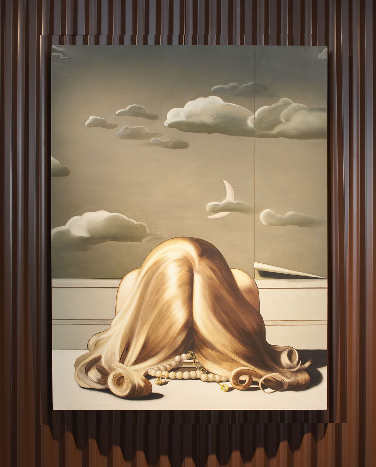 The Recharge Foundation’s first HumanMakes exhibition in Singapore featured artworks from its collection, including Dinner (2019) by Canadian artist Anna Weyant and Bb (2018) by American painter Caitlin Keogh