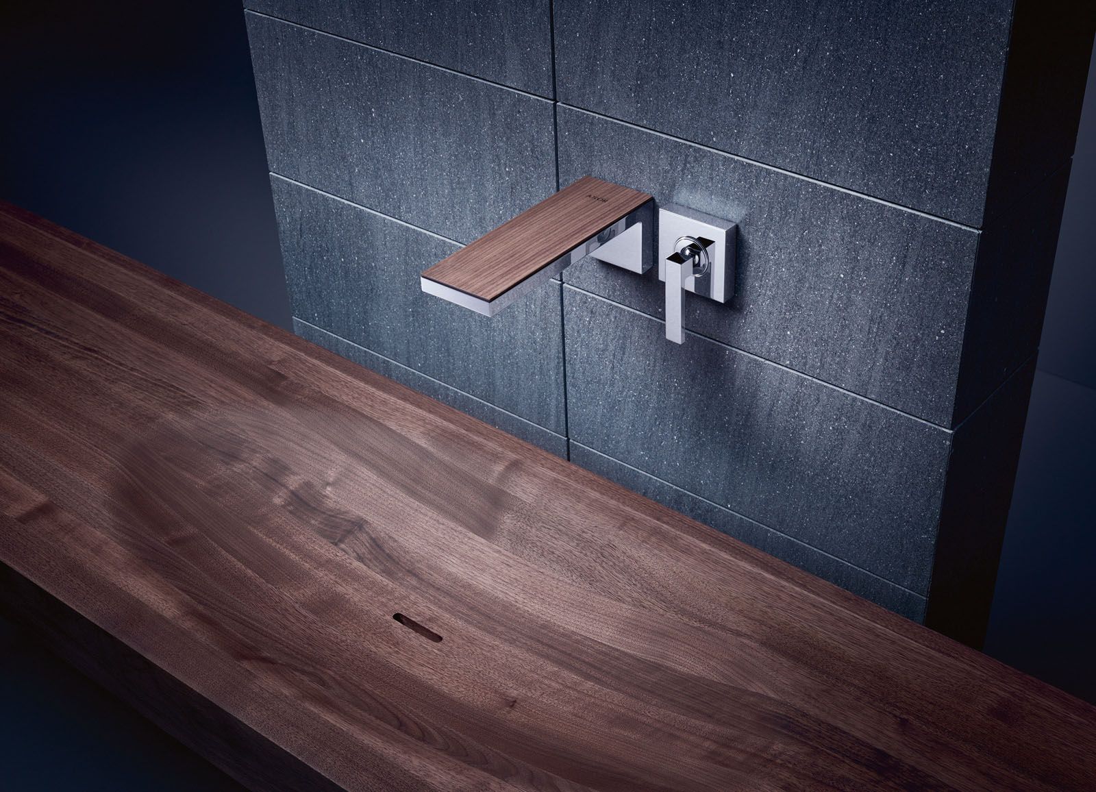 Axor MyEdition wall-mounted faucet, from Hansgrohe