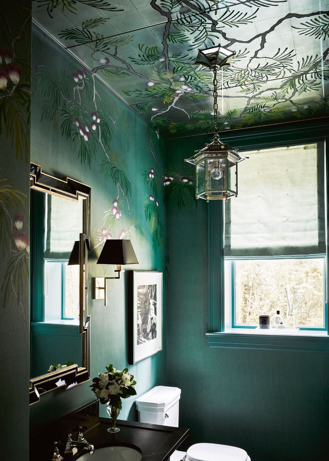 De Gournay Silk Tree wallpaper, from degournay.com