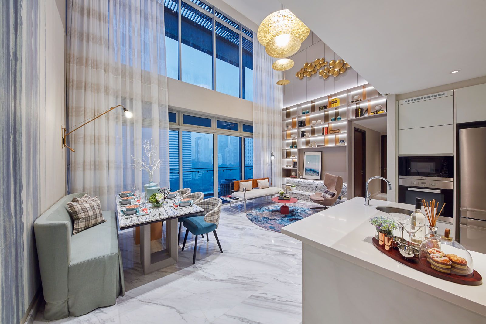 Thumbnail for Penthouse With Oceanic Accents Decor