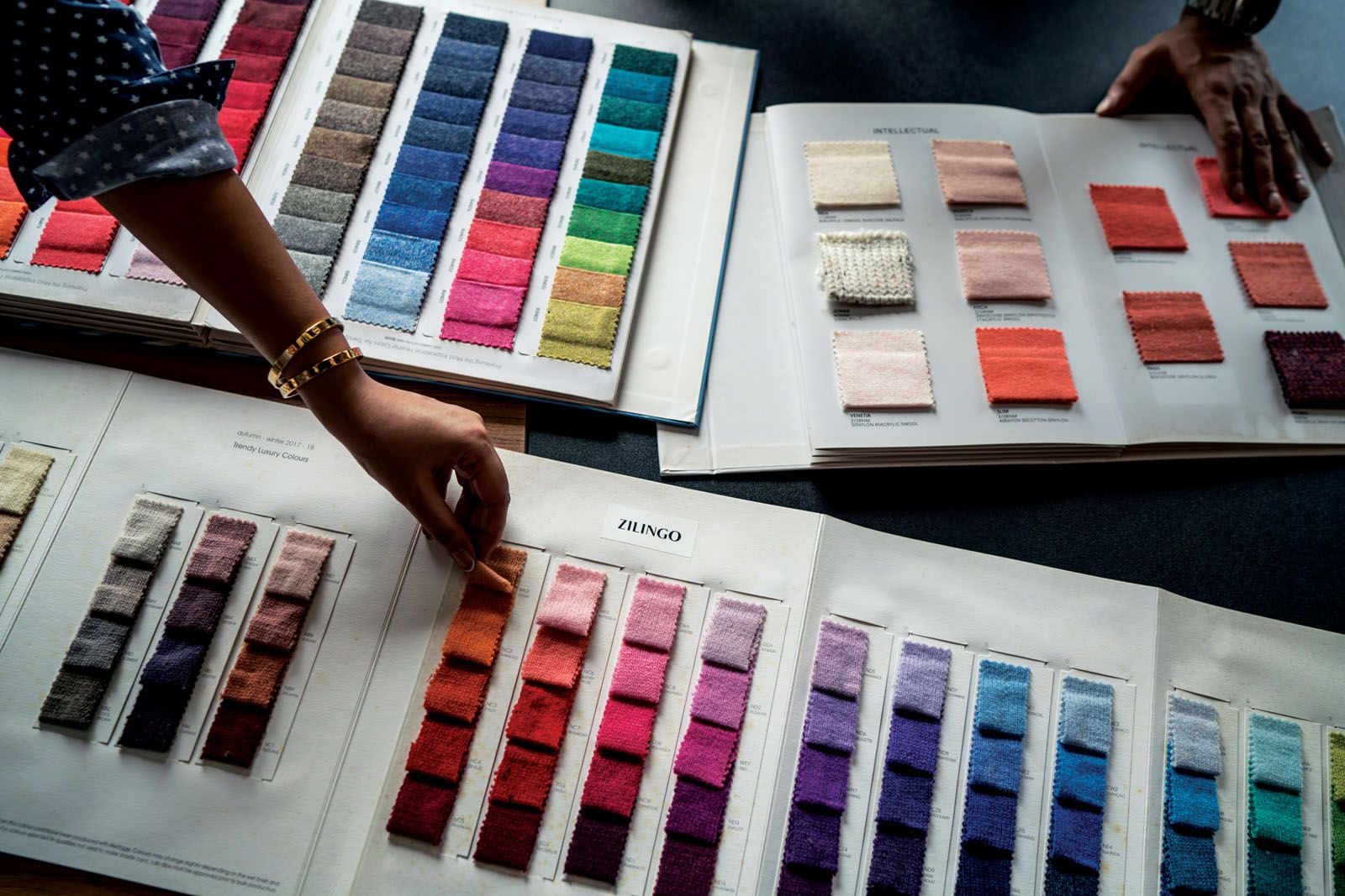 Quality is paramount and attention is paid to the details such as the type of fabric used to manufacture new designs