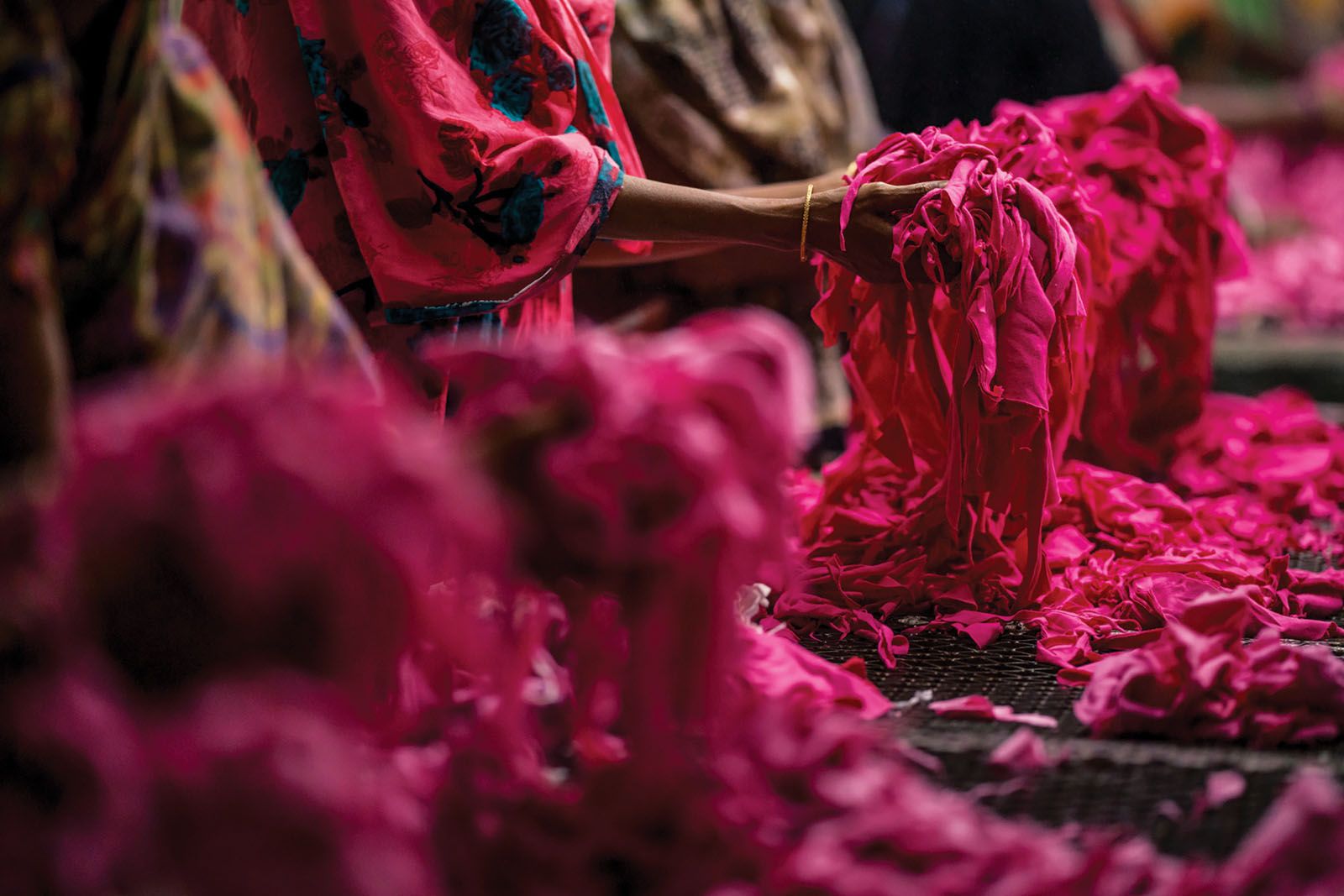 Zilingo also prioritises sustainability and promotes minimal wastage—yarn is recycled at a mill in Bangladesh