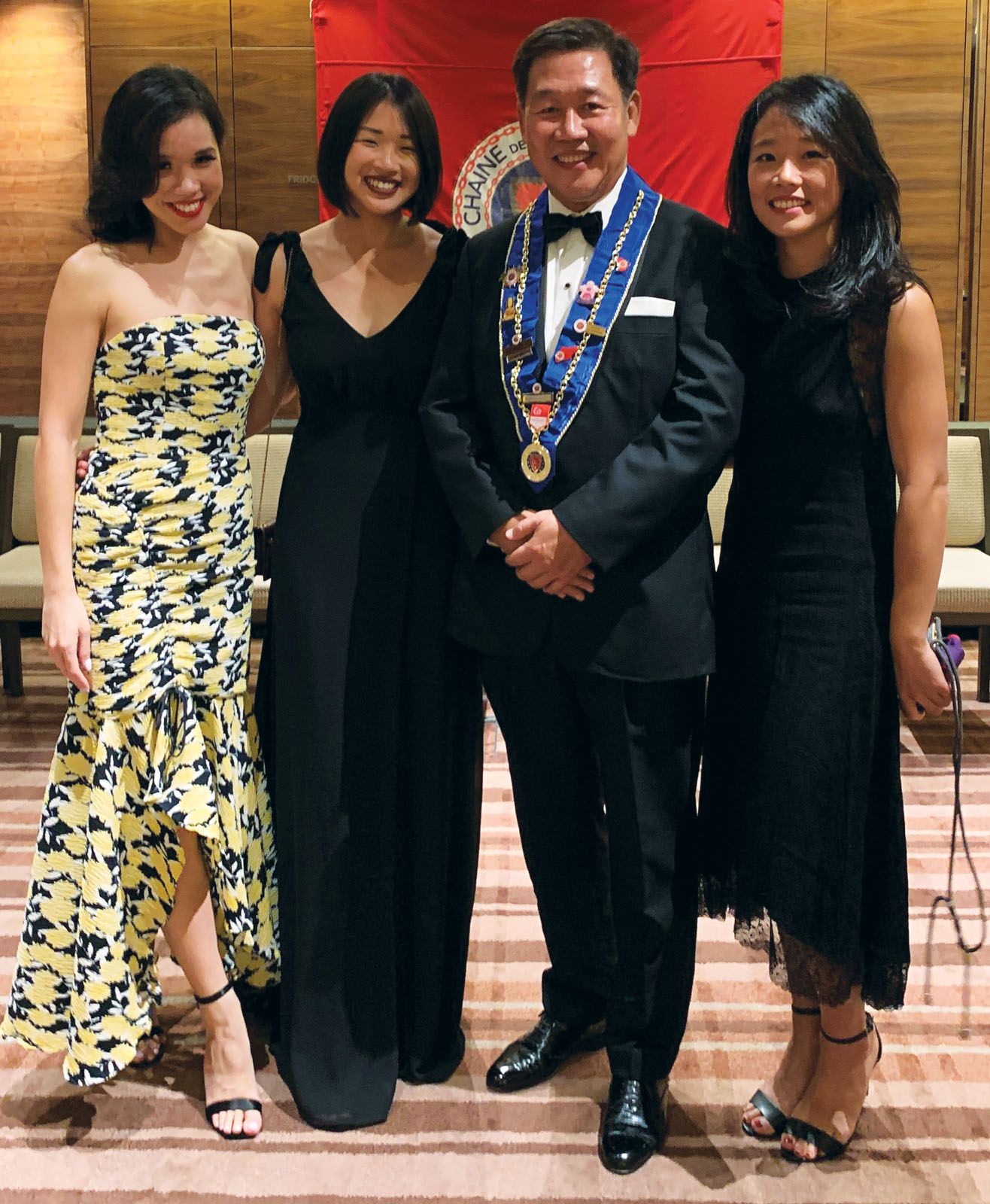 Richard Hoon (pictured with, from left, daughters Elizabeth, Eve and Ethel) believes in teaching, coaching and mentoring his children at the different stages of their lives so they can discover their calling