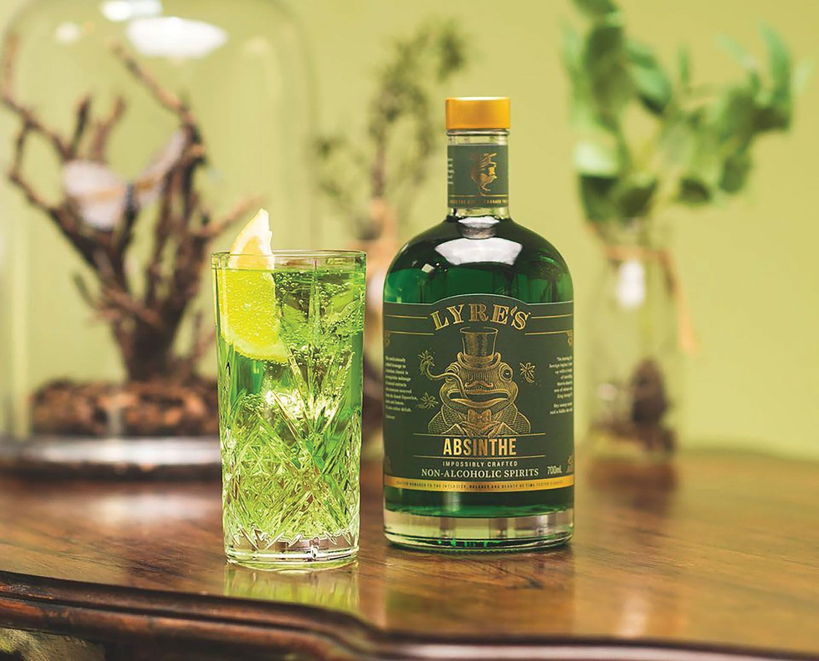 Image: Lyre’s (absinthe and lemonade)
