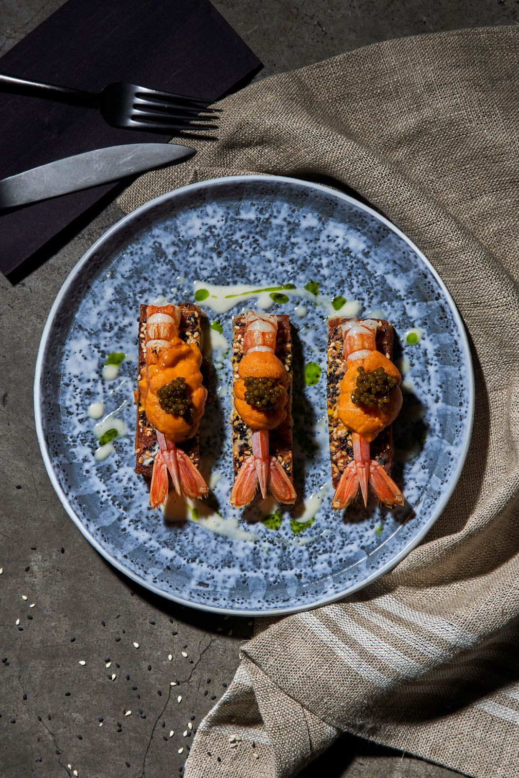 Pimped Up Prawn Toast