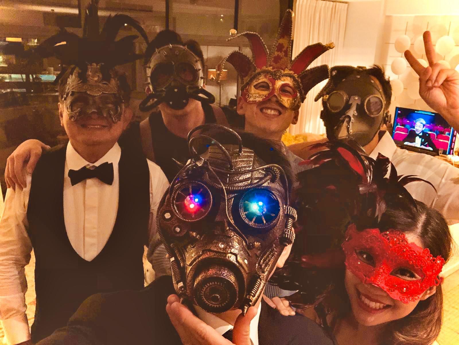 Colin Goei, Kim Sim, Nick Fung, Jun Lee, Melissa Tham