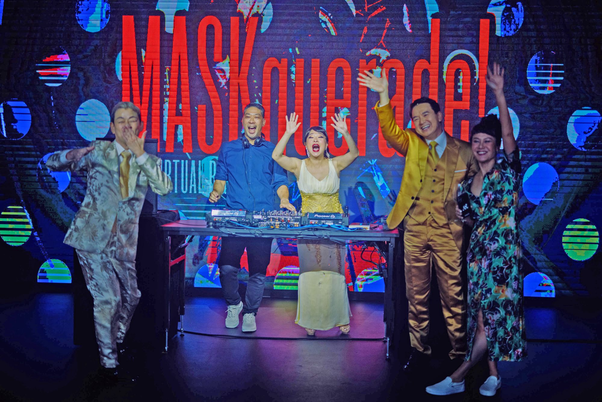 Ivan Heng, DJ Keith Colaco, Pam Oei, Glen Goei, Janice Koh
