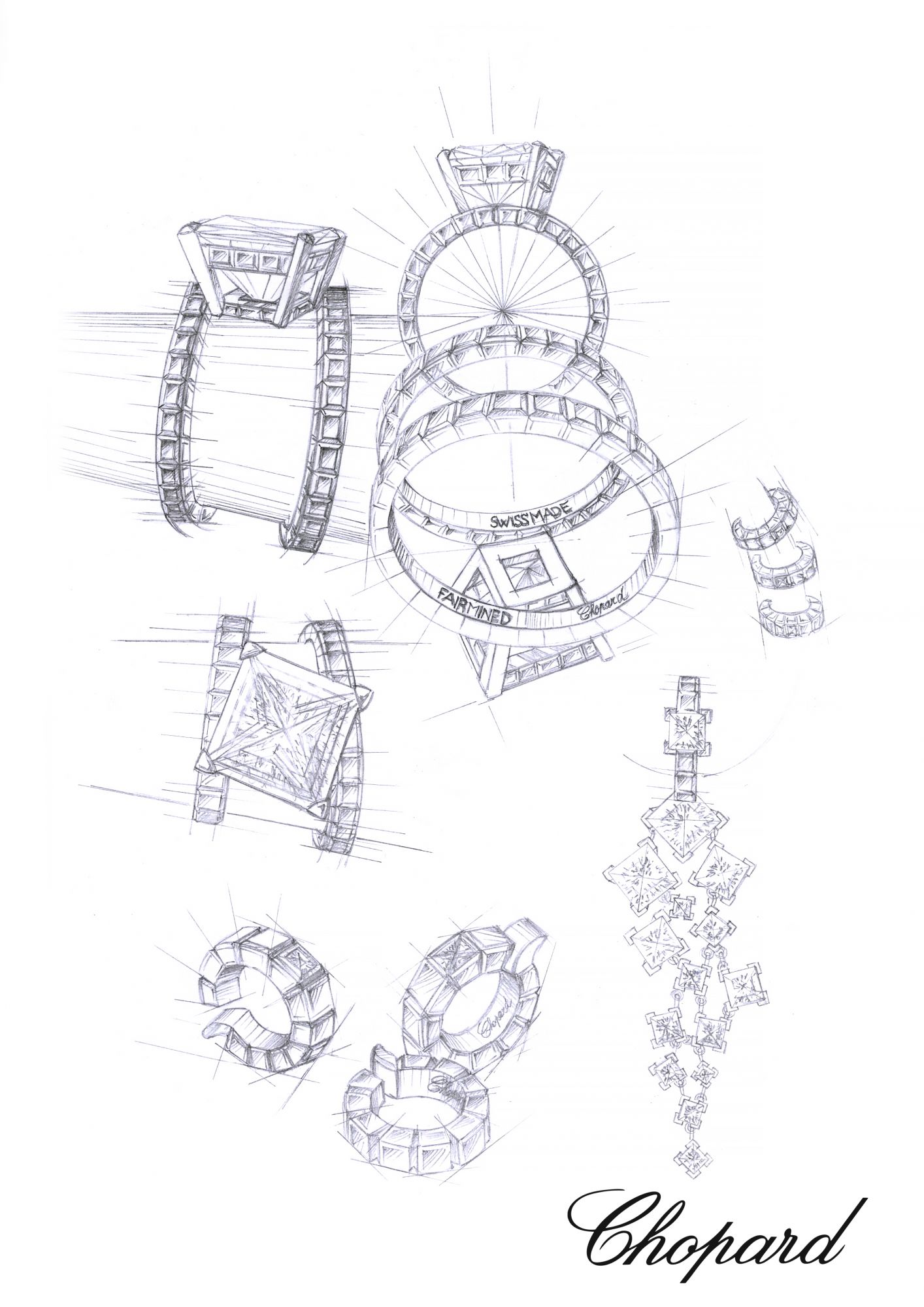 Chopard Marion Cotillard Ice Cube Jewelry