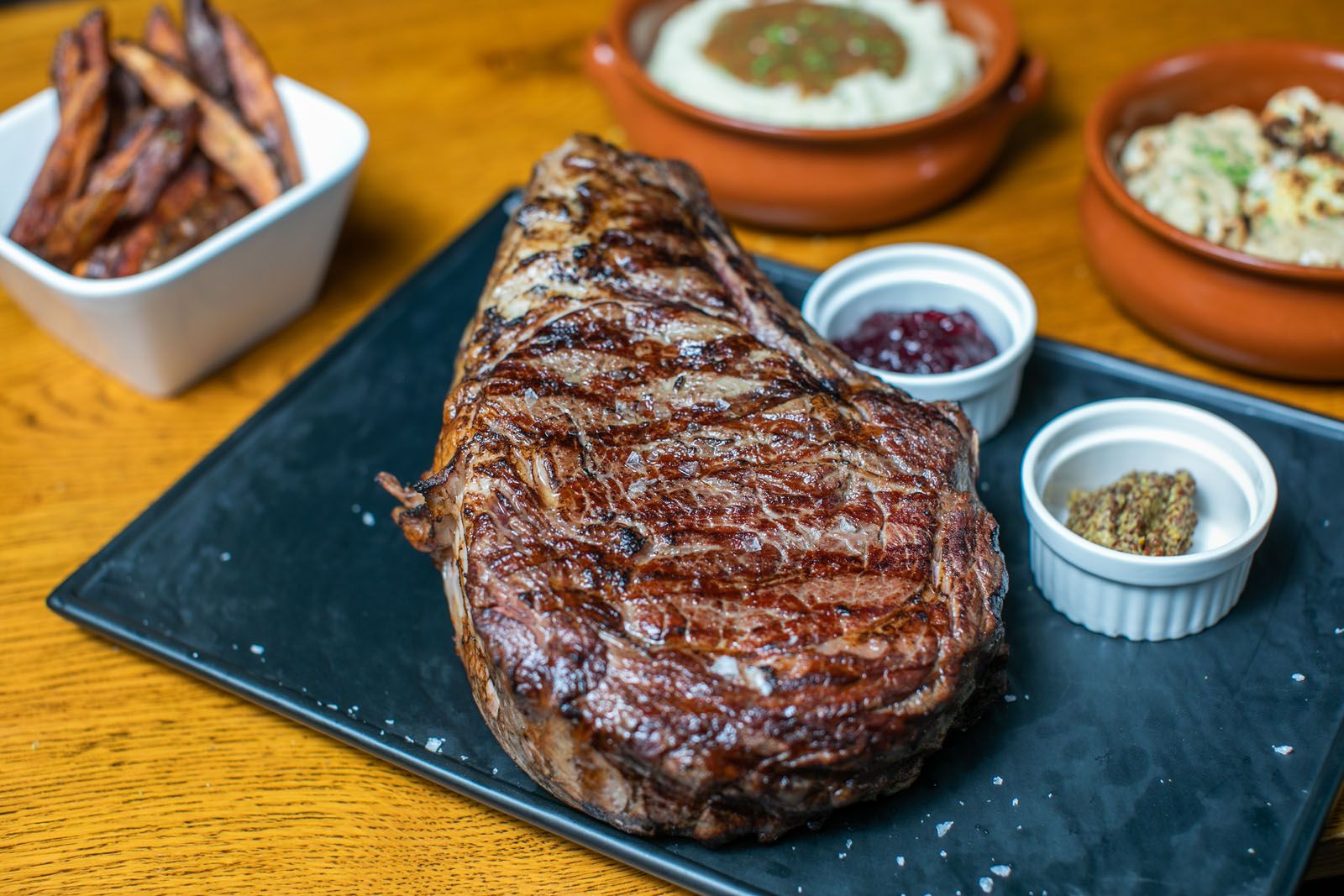 Black Angus prime rib