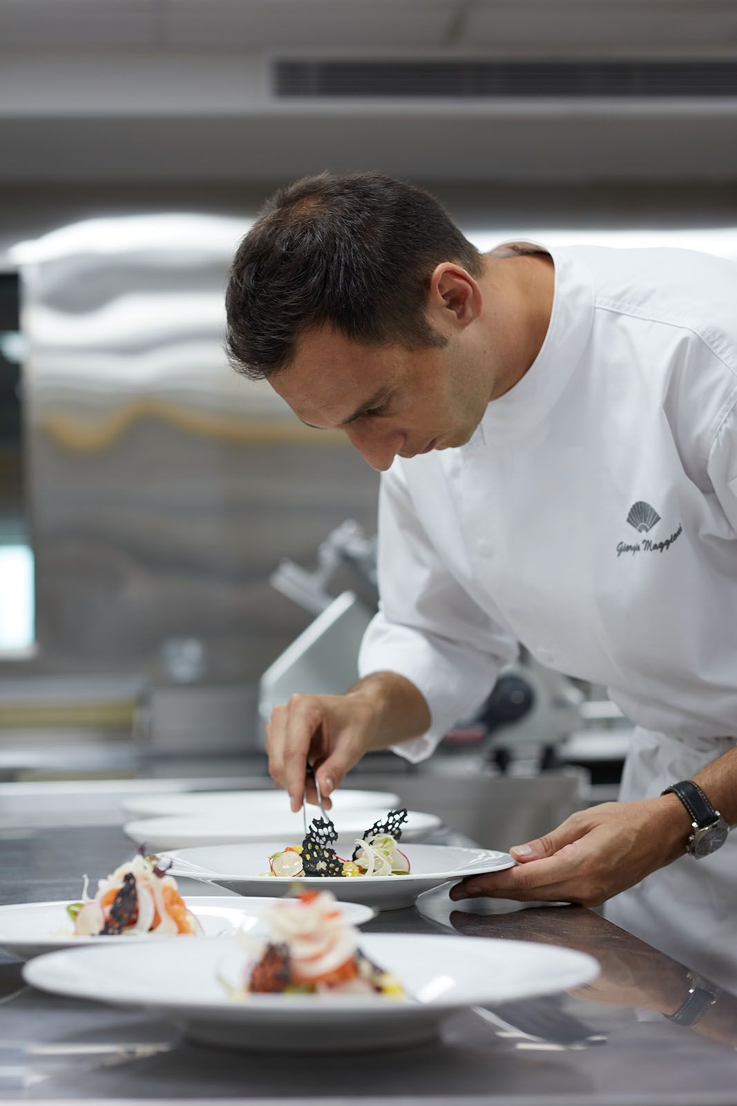 Chef Giorgo at work