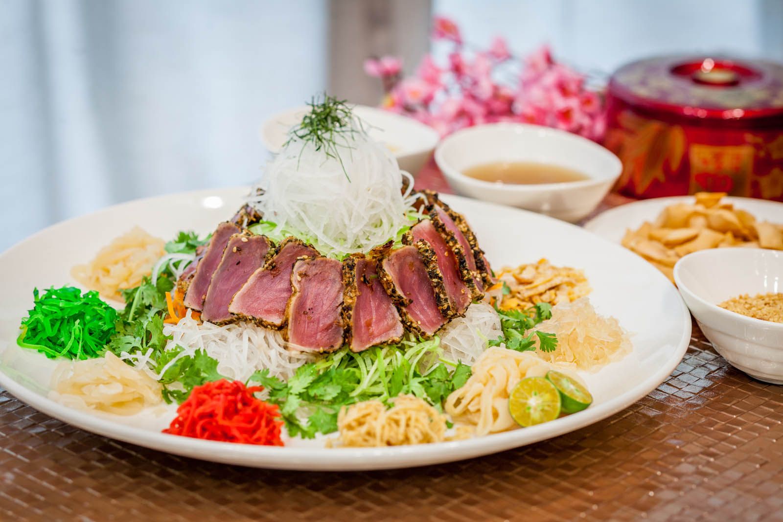 Prosperity Tuna Yu Sheng Platter