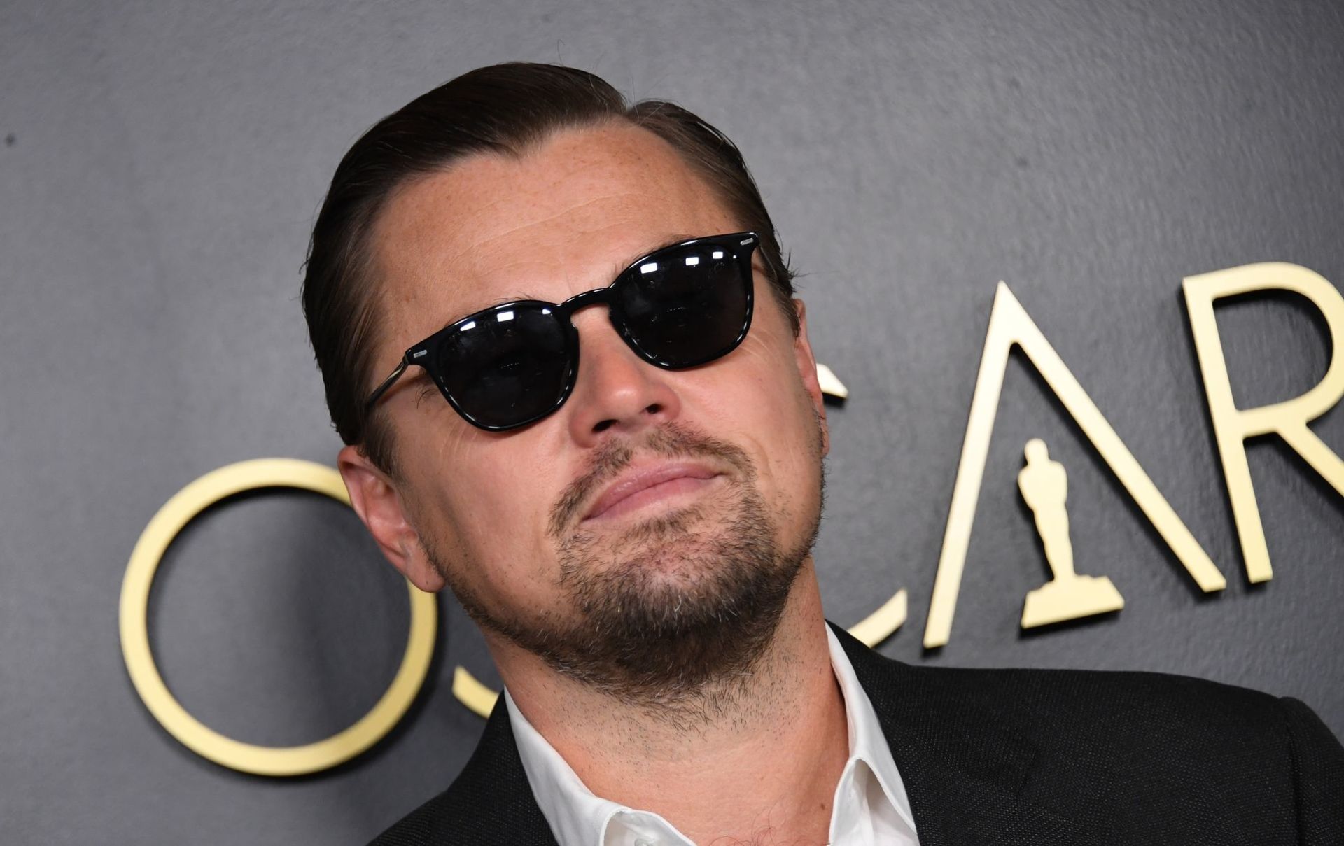 US actor Leonardo DiCaprio arrives for the 2020 Oscars Nominees Luncheon at the Dolby theatre in Hollywood on January 27, 2020. (Photo by Valerie MACON / AFP)